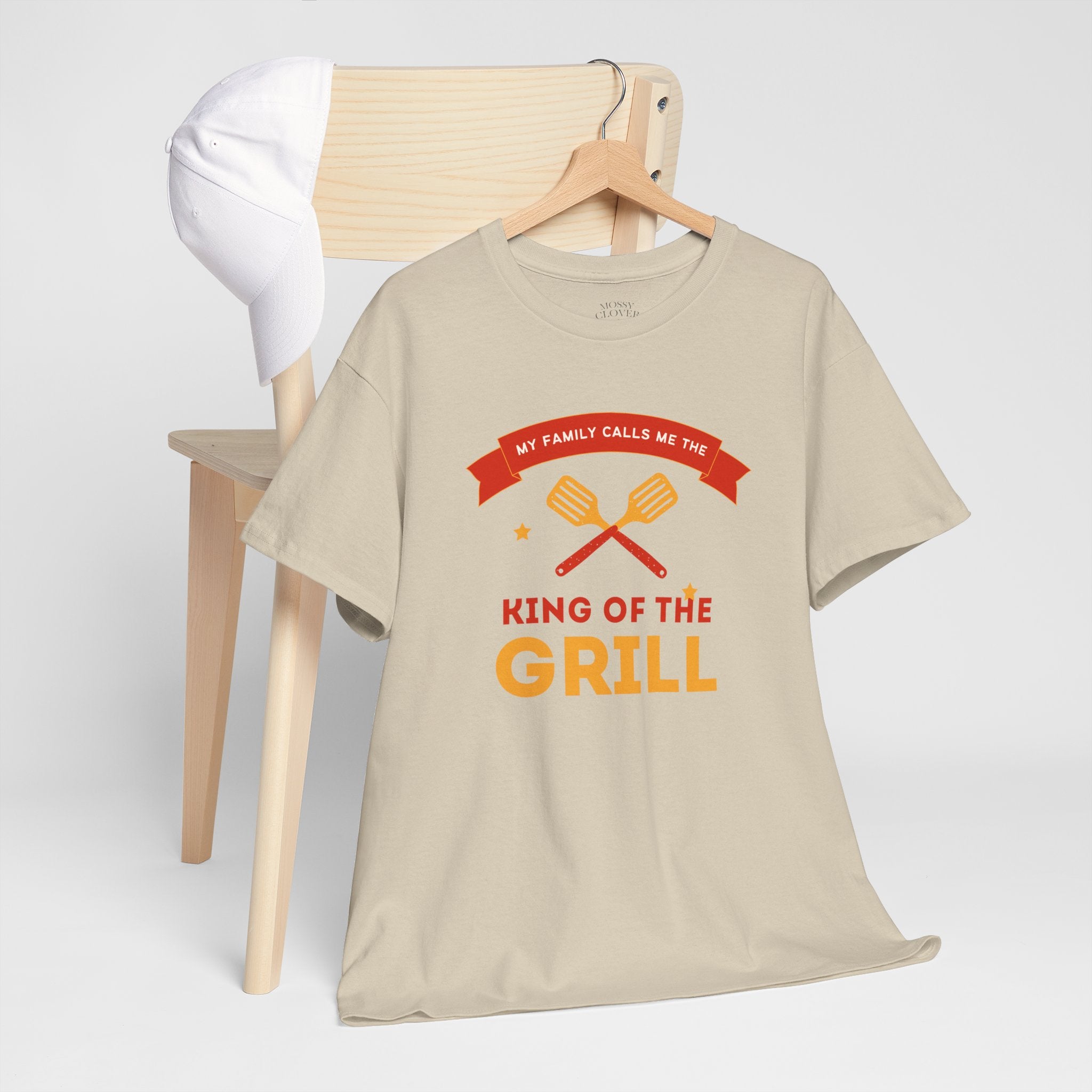King of the Grill T-Shirt — My Family Calls Me The King of the Grill BBQ Tee