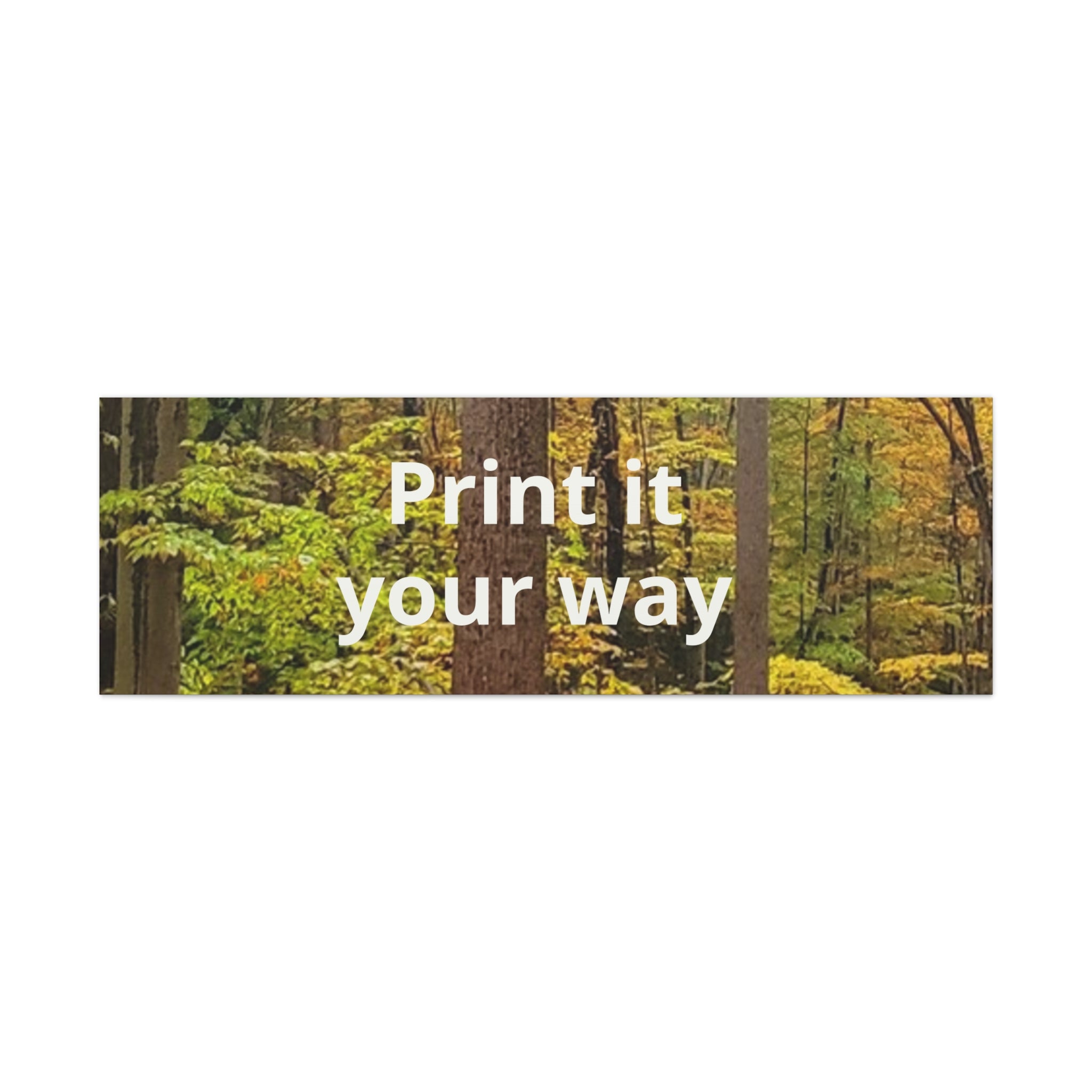 Matte Canvas, Stretched, 1.25"