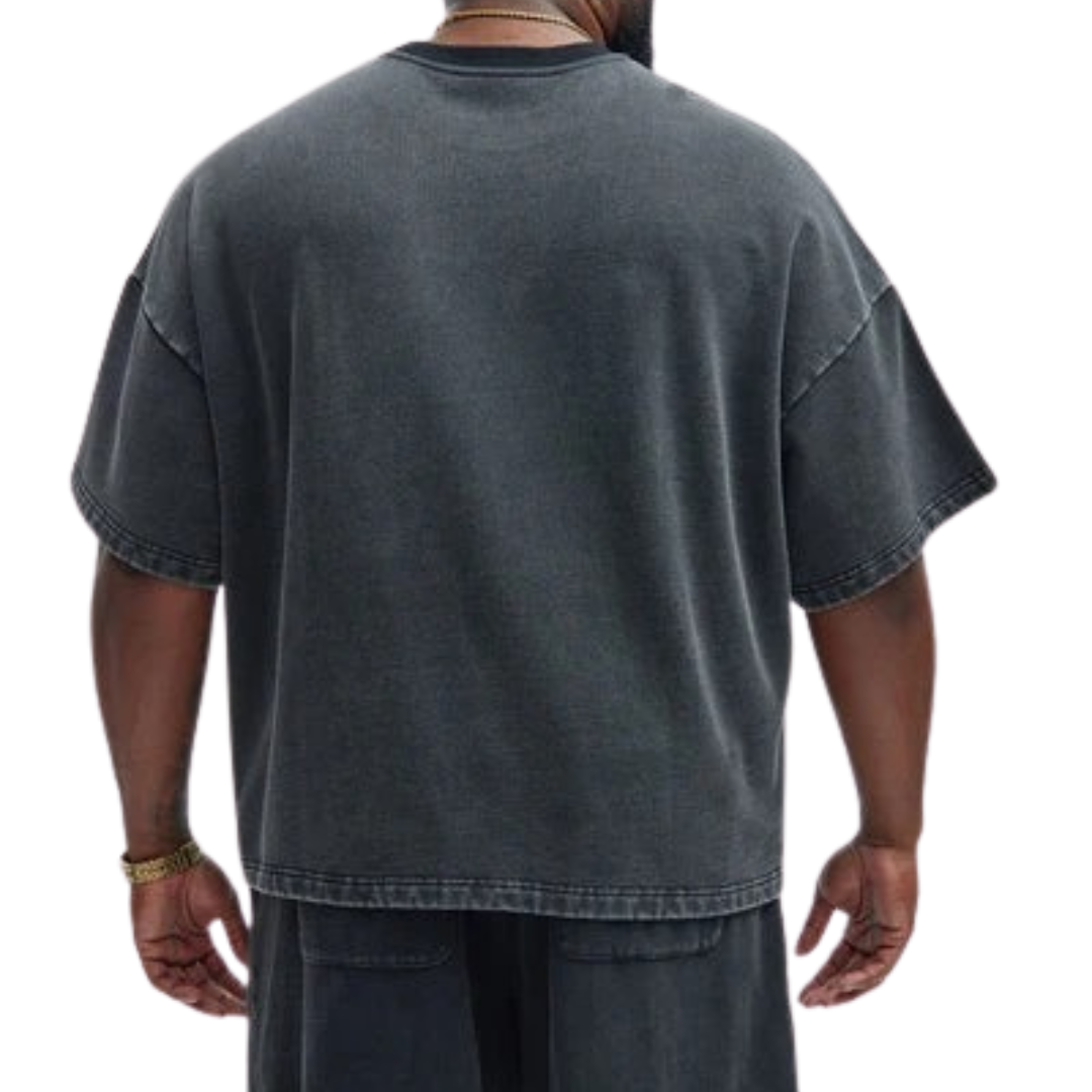 . The Wolverine cropped soft cotton tee for Men