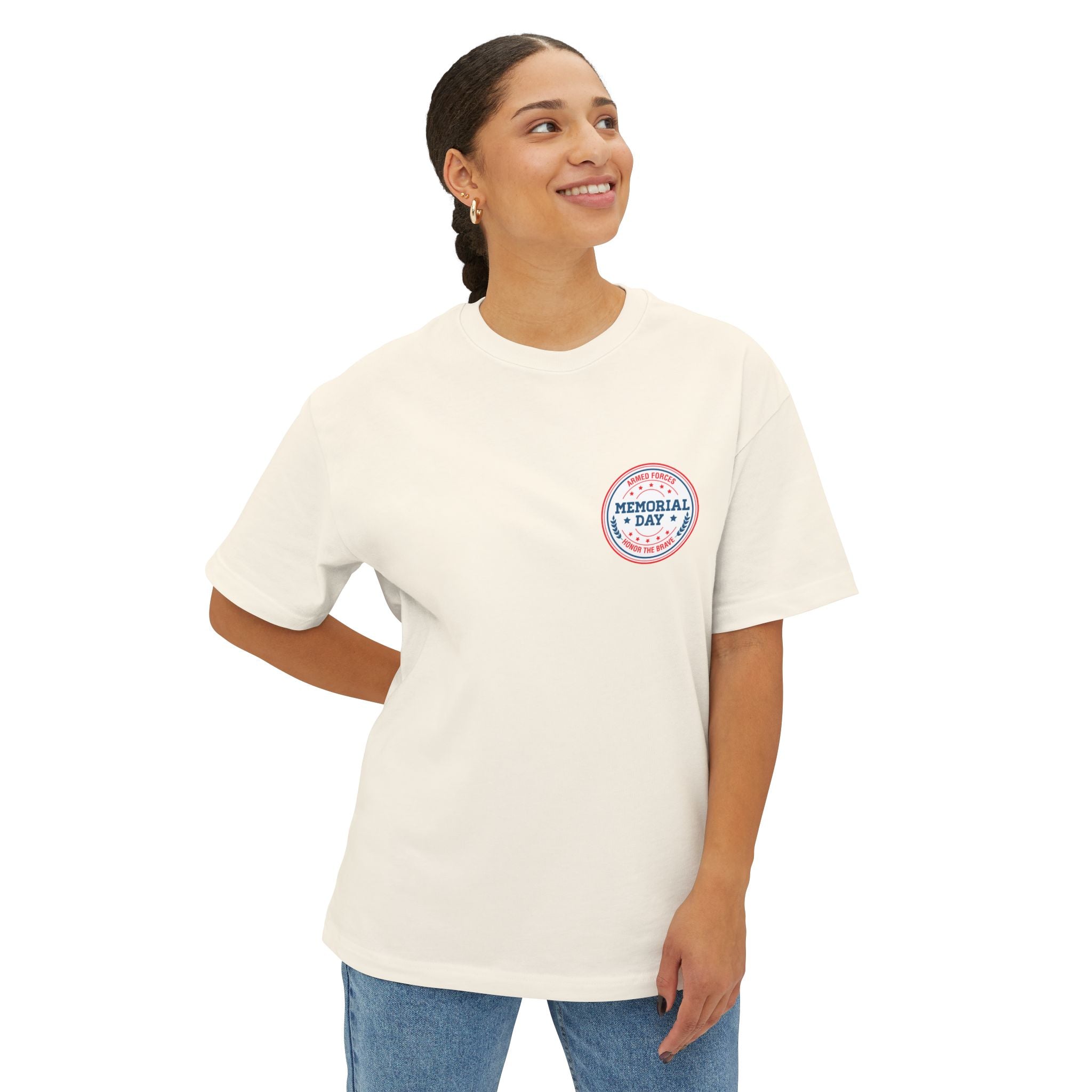 Memorial Day Tribute Tee — Veterans Cemetery Silhouette Patriotic T-Shirt