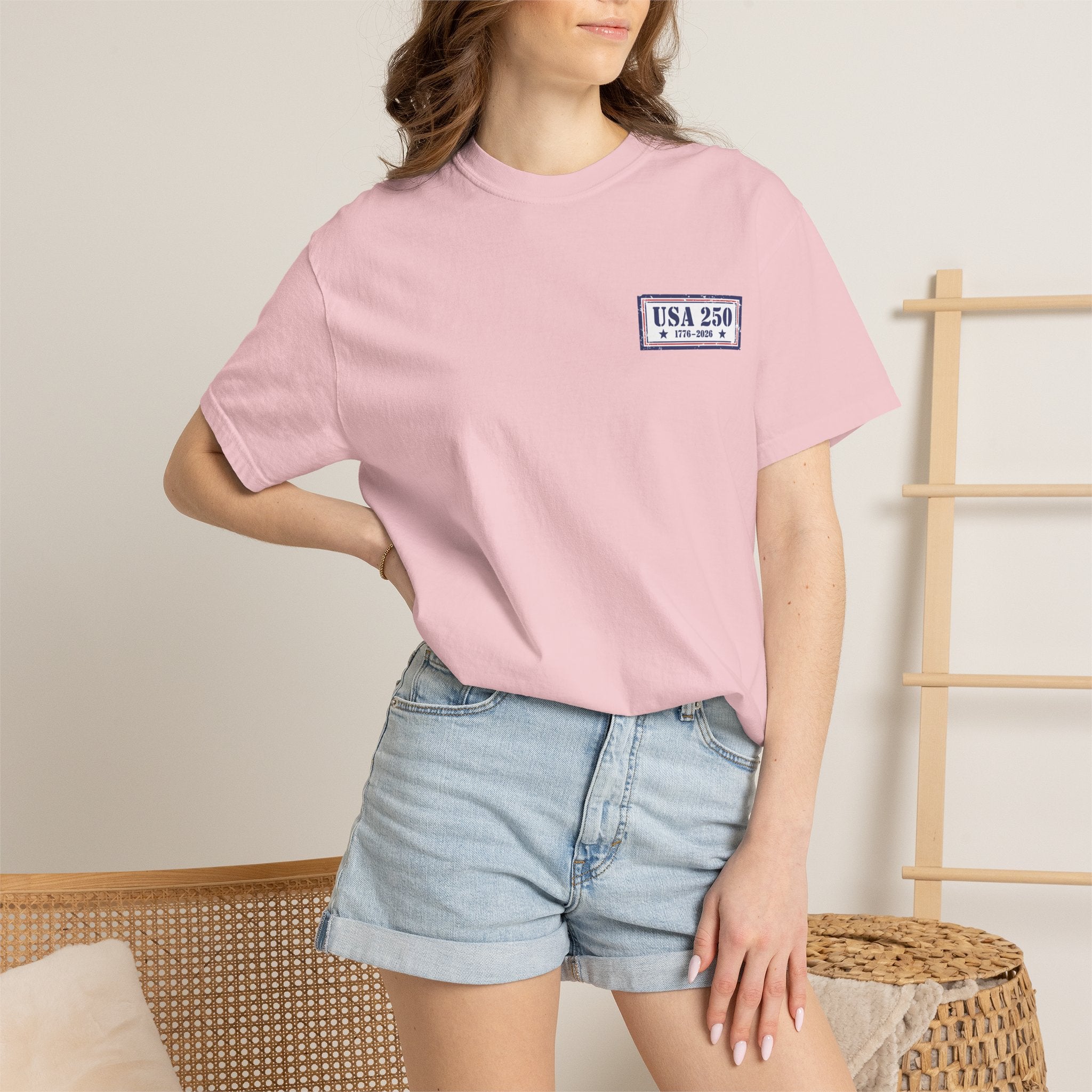 USA 250 Yrs ~ Unisex Garment-Dyed T-shirt