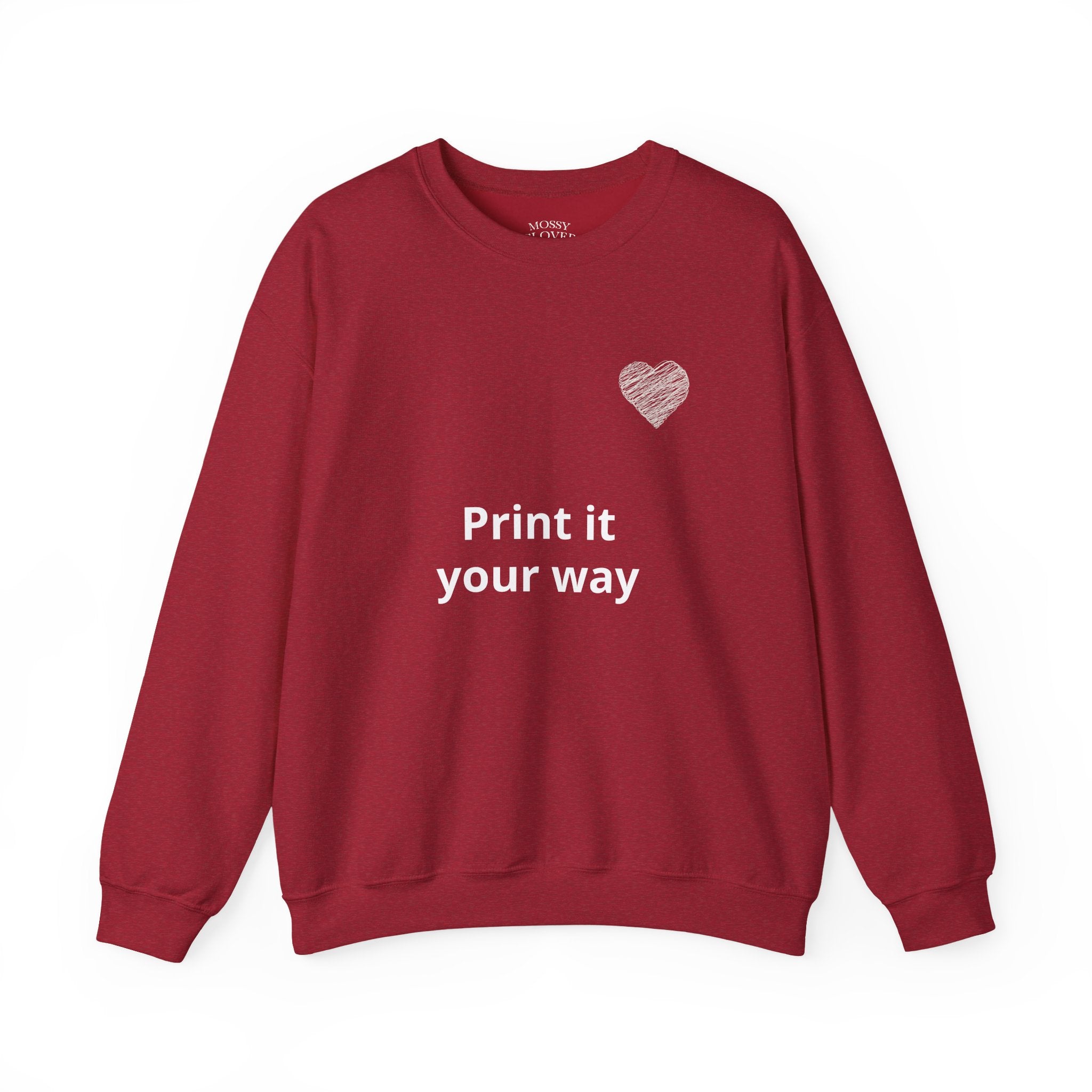 Crewneck Sweatshirt - Personalize it your way