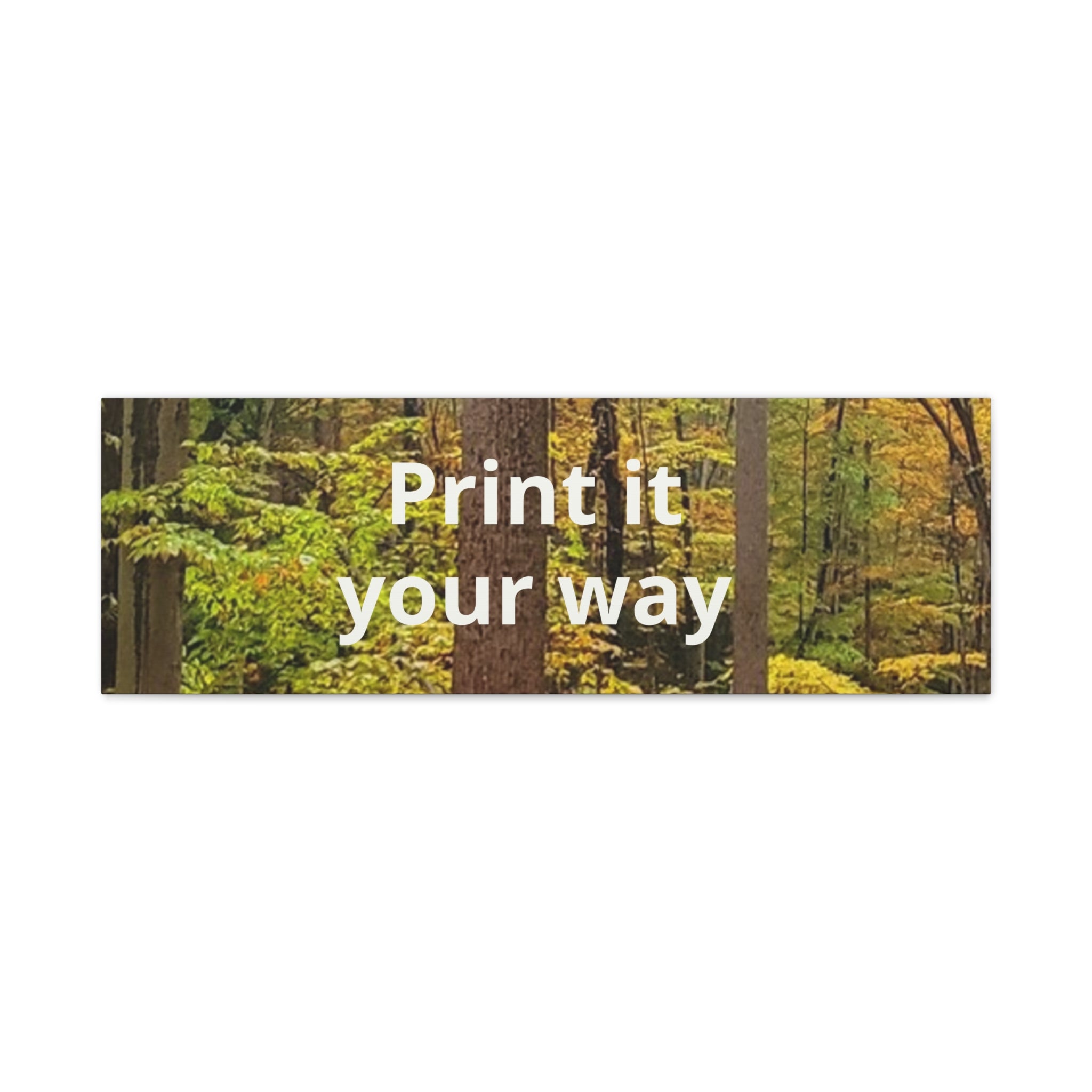 Matte Canvas, Stretched, 1.25"