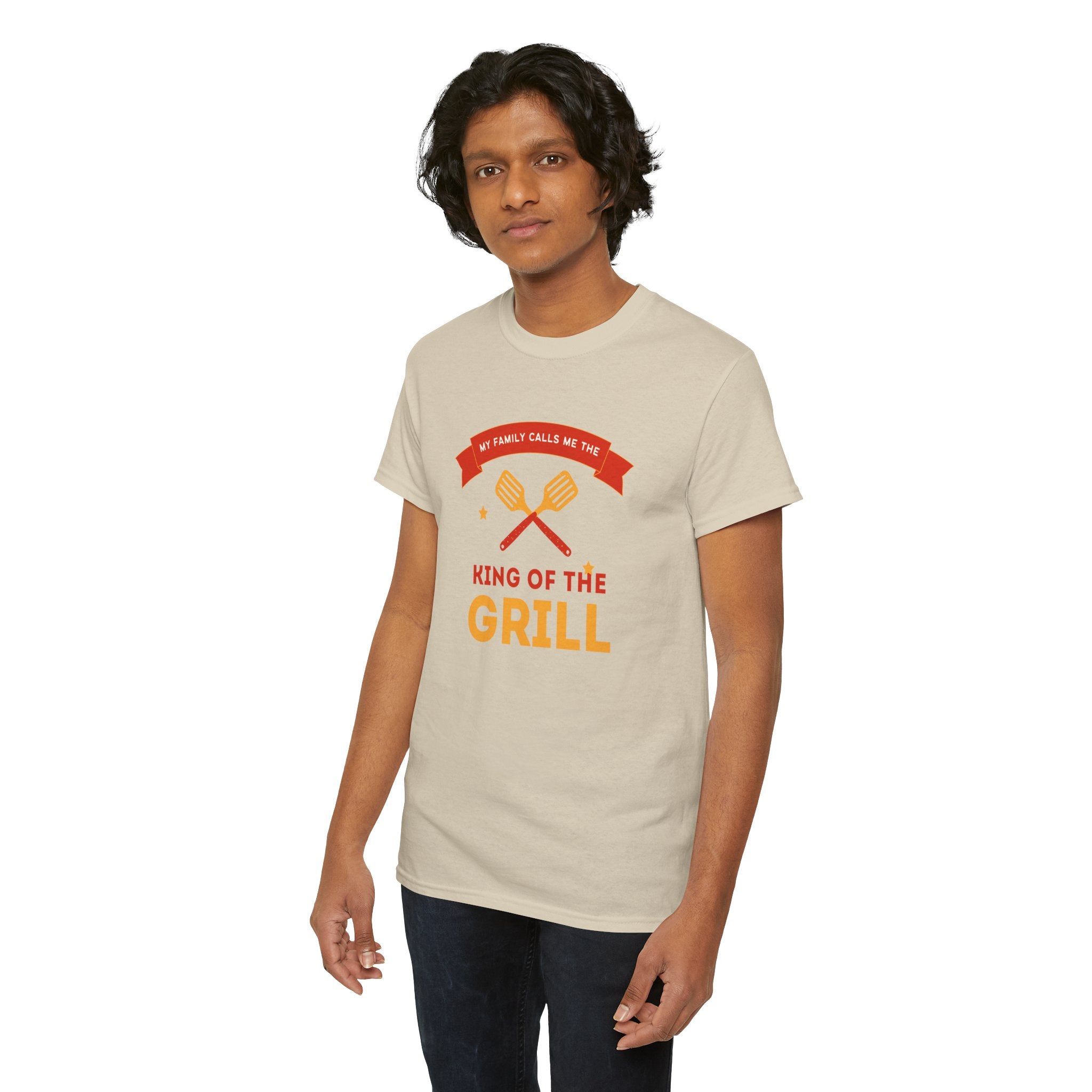 King of the Grill T-Shirt — My Family Calls Me The King of the Grill BBQ Tee