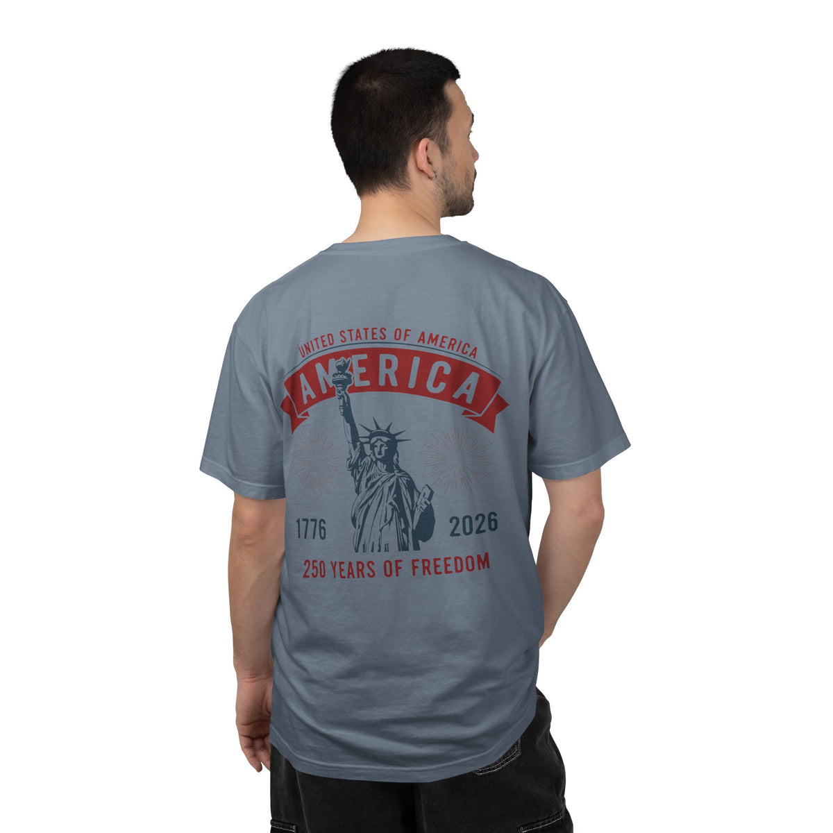 USA 250 Yrs ~ Unisex Garment-Dyed T-shirt