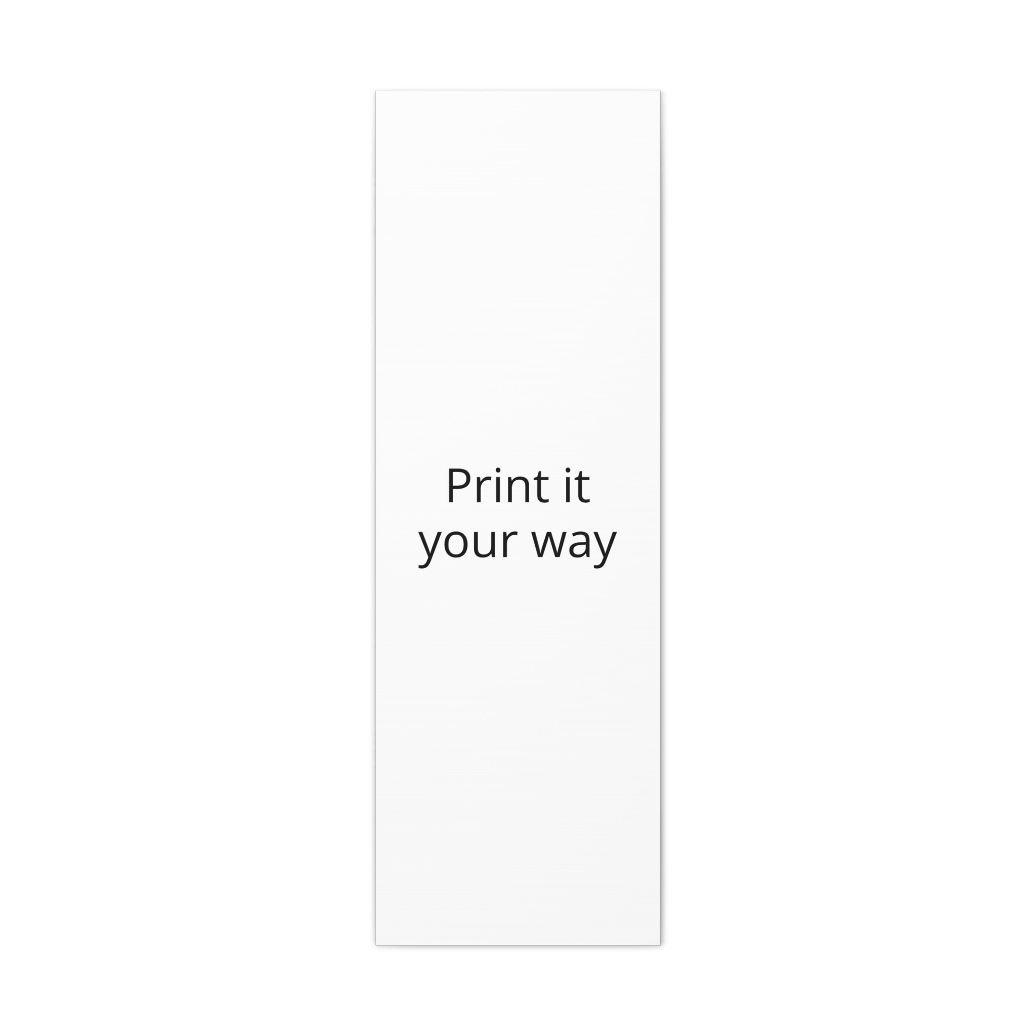 Matte Canvas, Stretched, 1.25"
