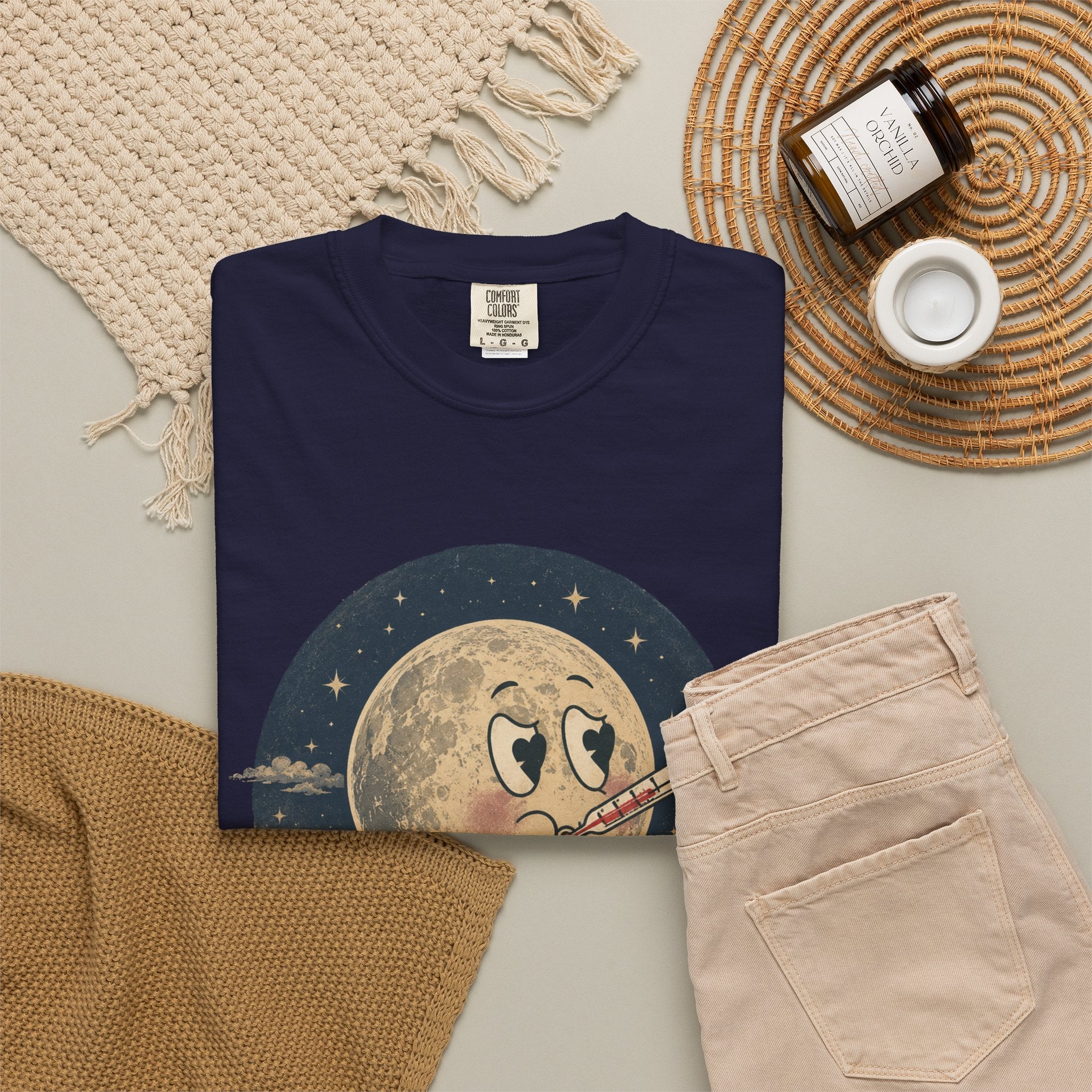 Moonlit Retro Tee — 'When You Know... You Know' Graphic T-Shirt