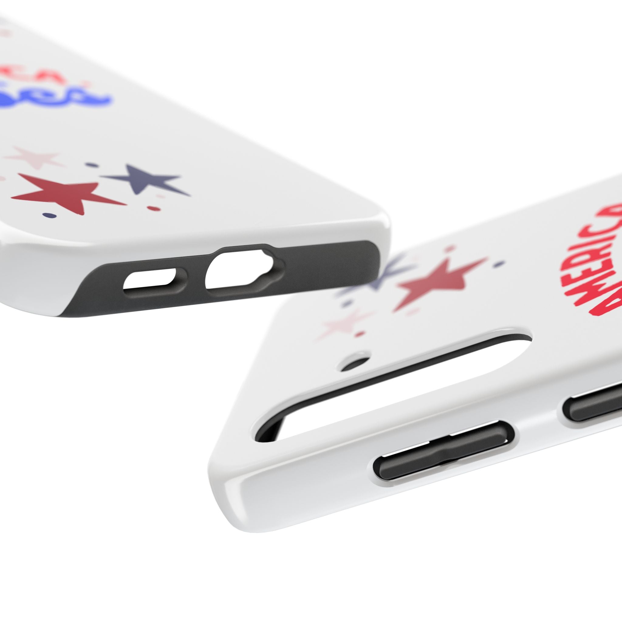 America Vibes Tough Phone Case — Patriotic Red White Blue Stars iPhone Case