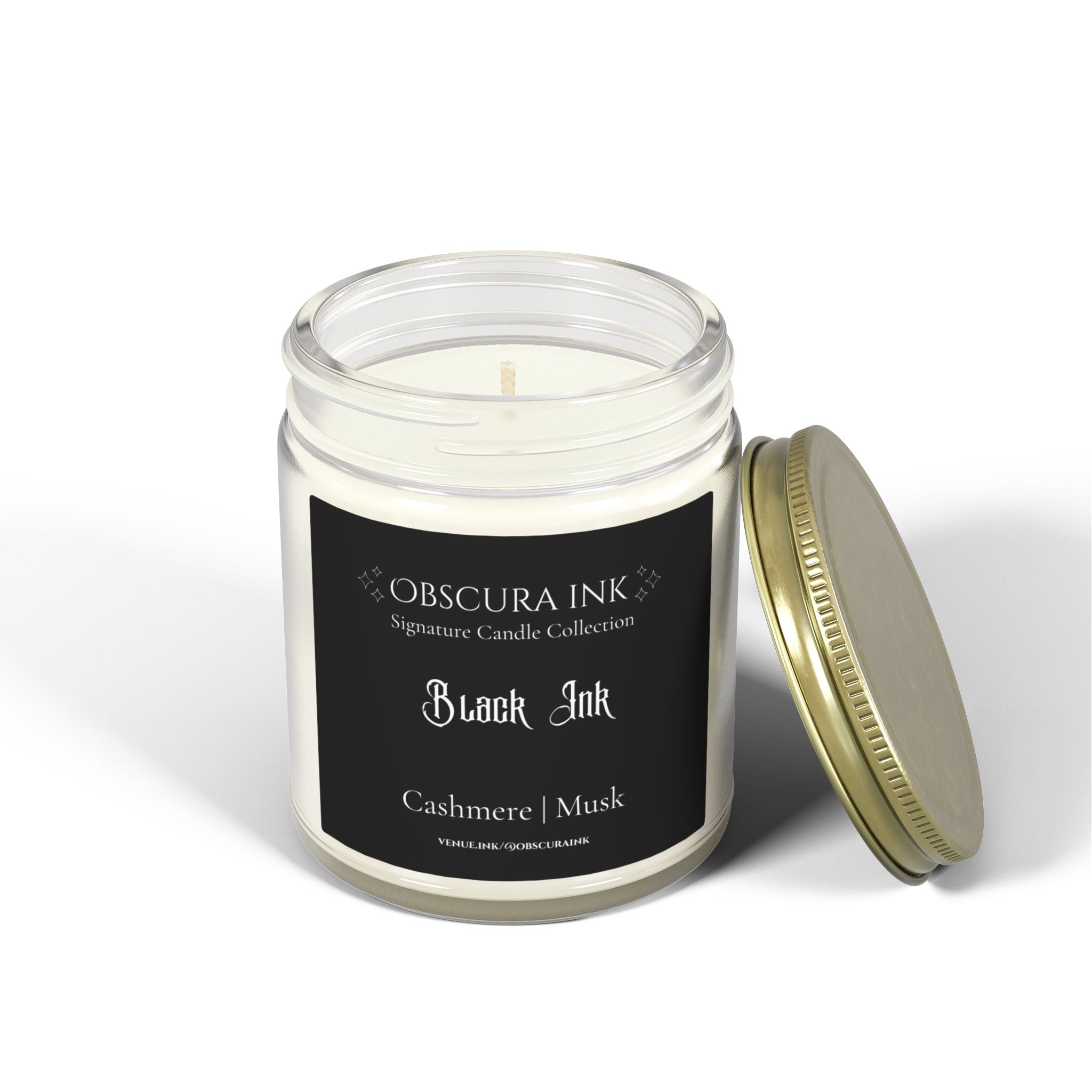 Black Ink  —  Obscura Ink — Cashmere Musk