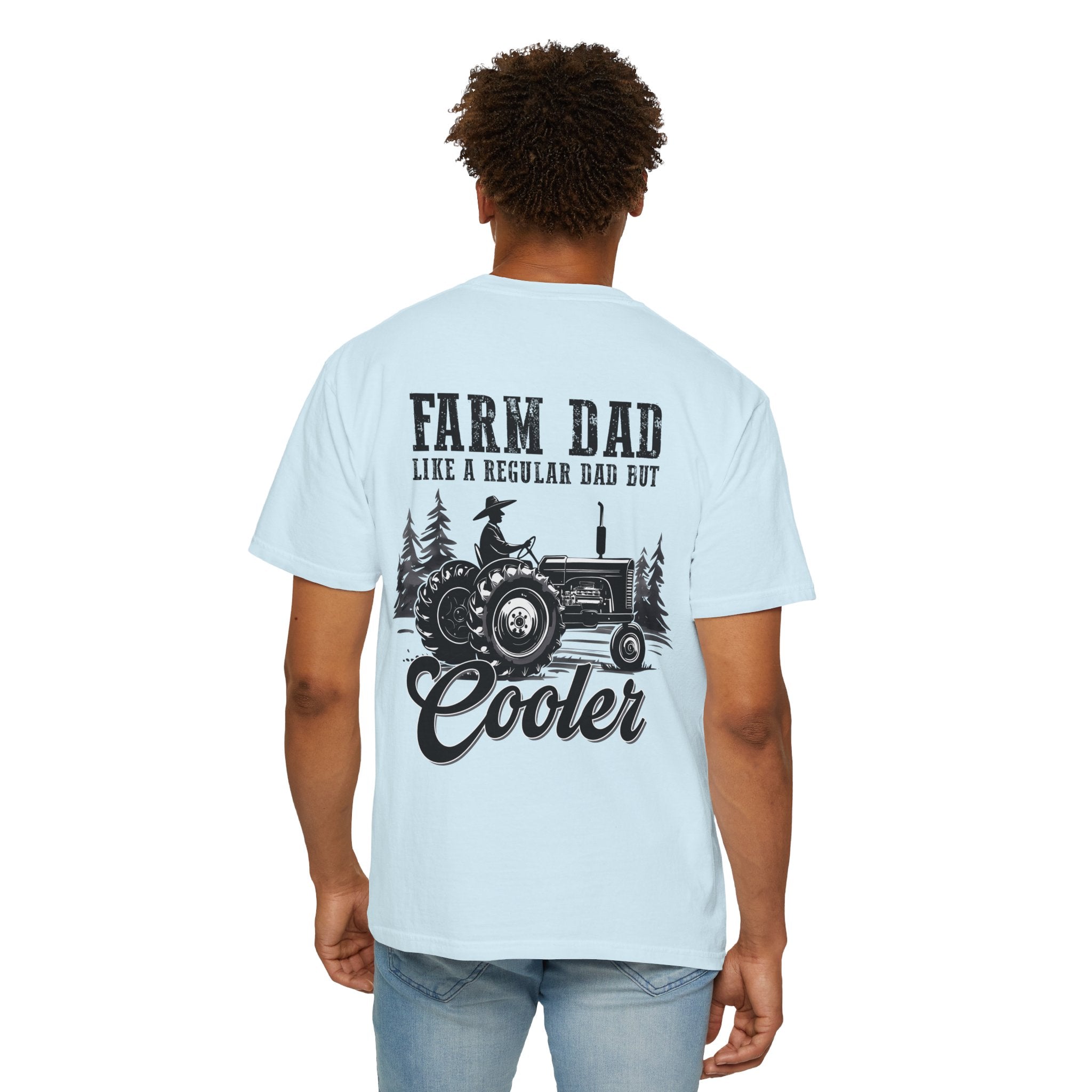 Farmer Dad T-Shirt — Rustic Farm Animals Graphic Tee