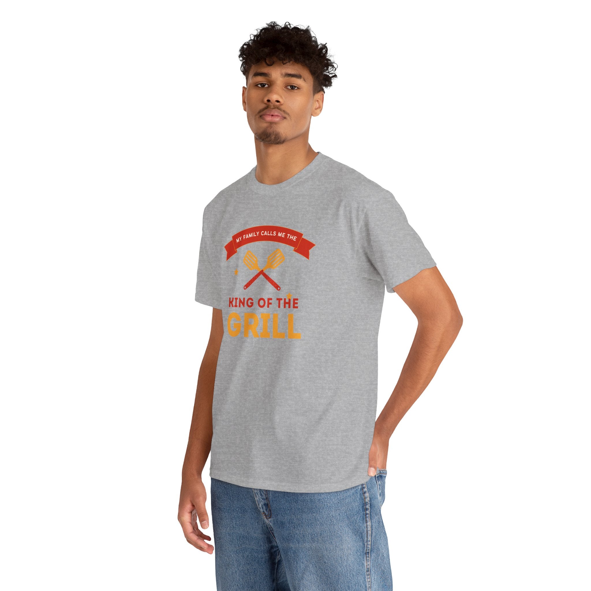 King of the Grill T-Shirt — My Family Calls Me The King of the Grill BBQ Tee