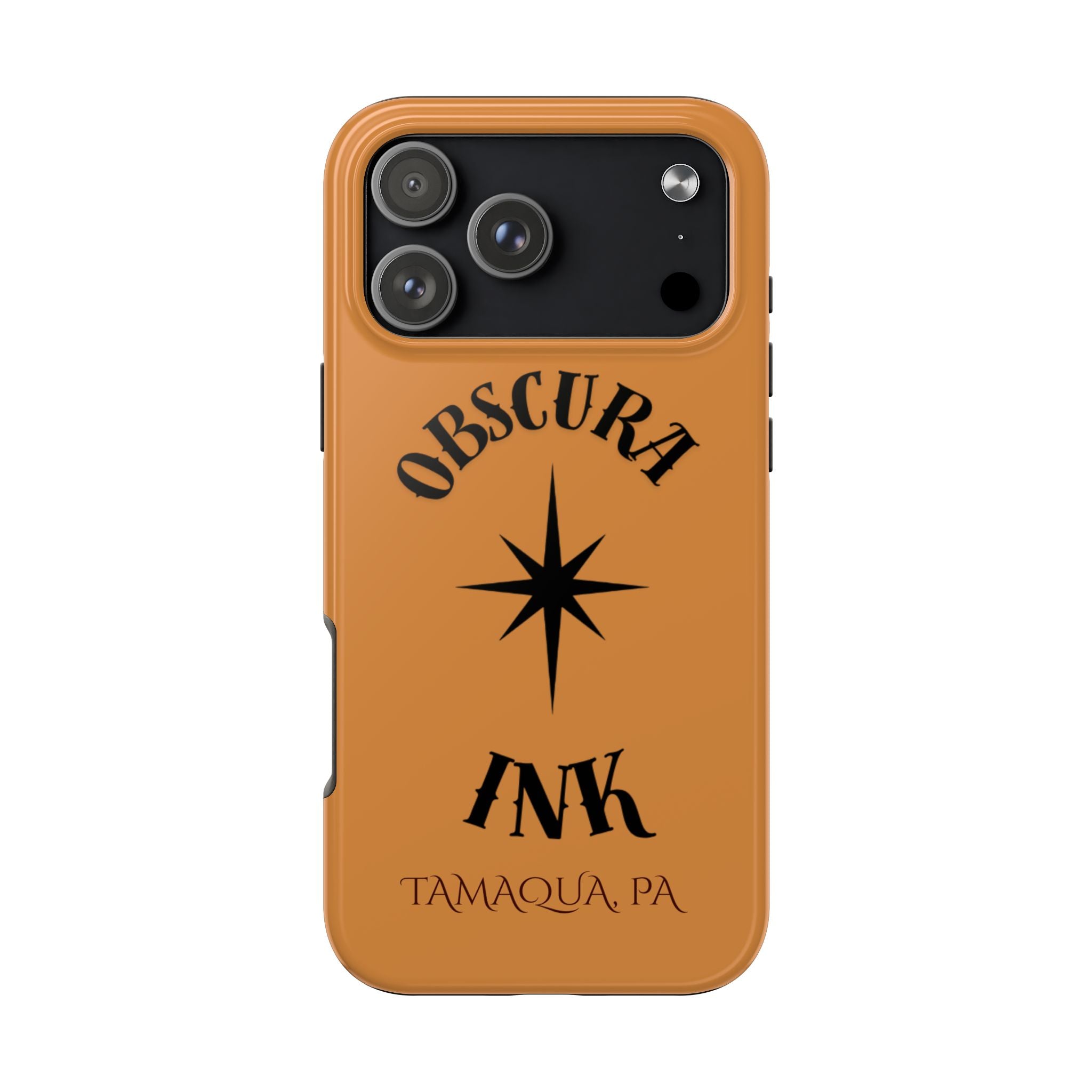 Tough Phone Case — Obscura Ink Compass Design (Tamaqua, PA)