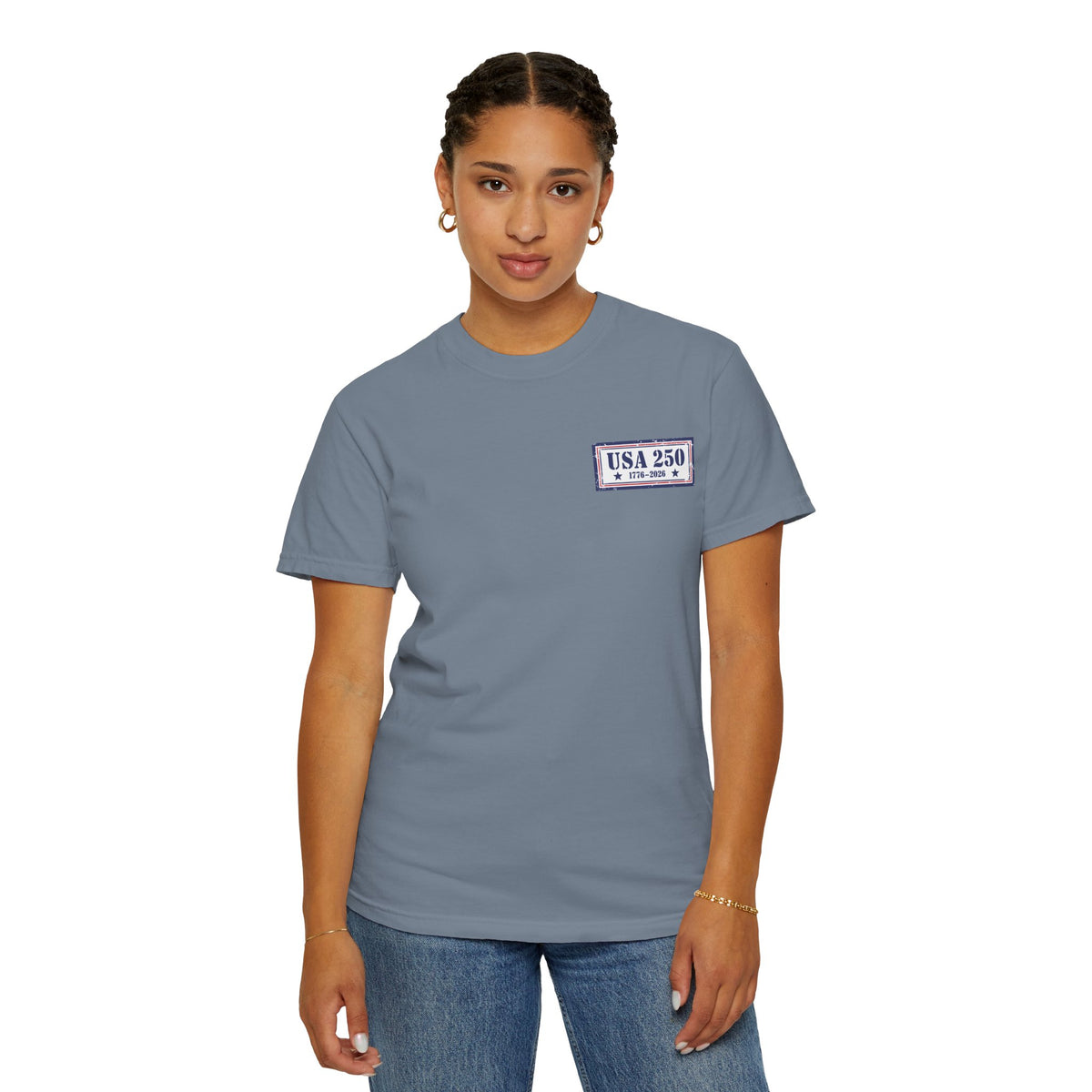 USA 250 Yrs ~ Unisex Garment-Dyed T-shirt