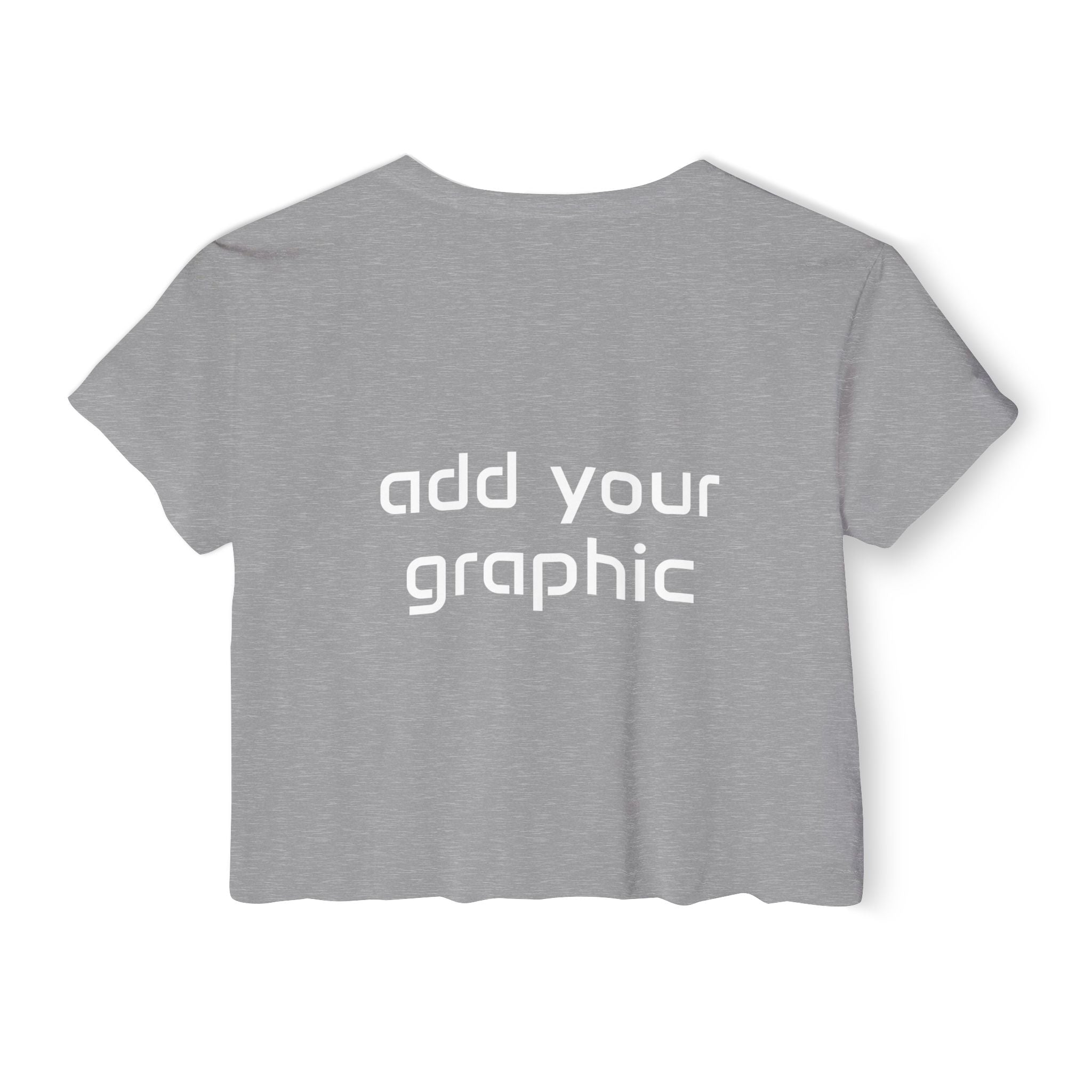 Women's Festival Crop Top — Customizable Graphic Crop Tee