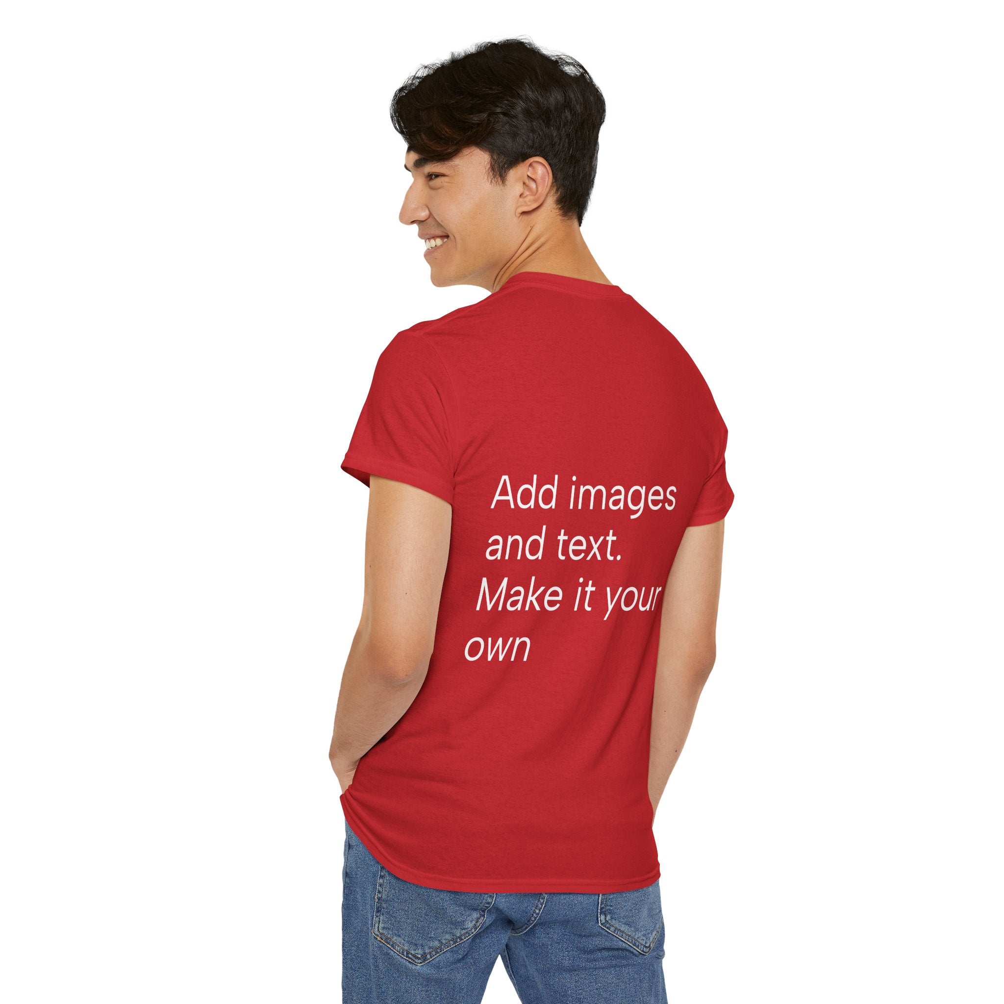 Customizable T‑Shirt – "Upload Your Designs and Watch Them Come to Life"