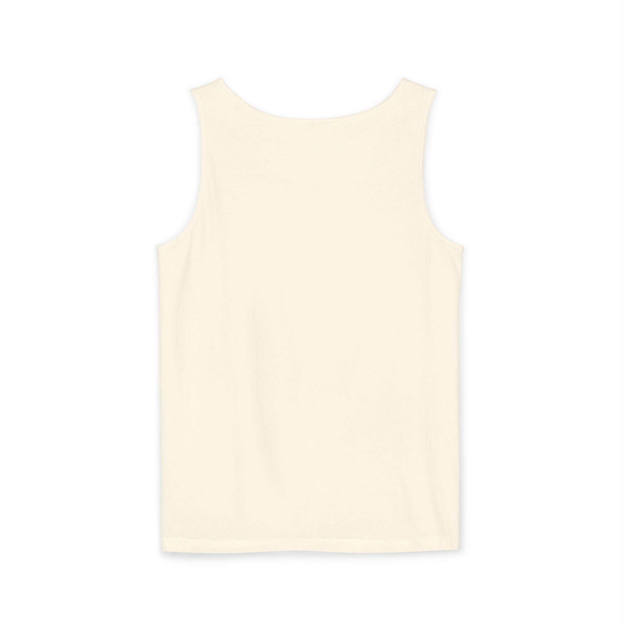 Mossy Clover Mountain Tank Top — Outdoor Nature Graphic Tank