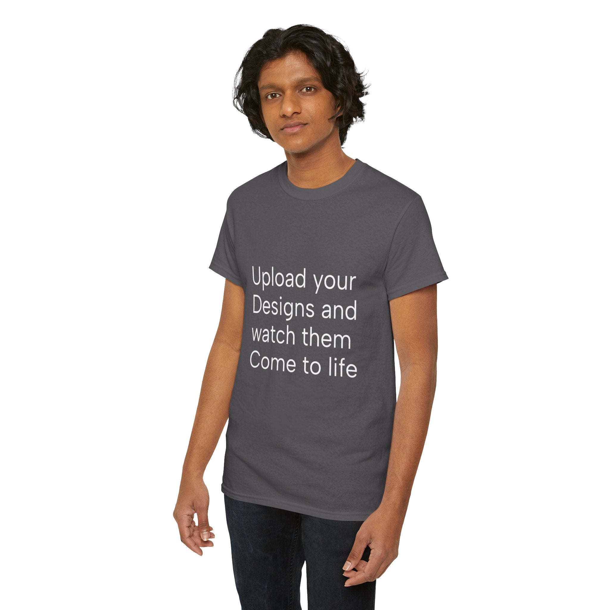 Customizable T‑Shirt – "Upload Your Designs and Watch Them Come to Life"