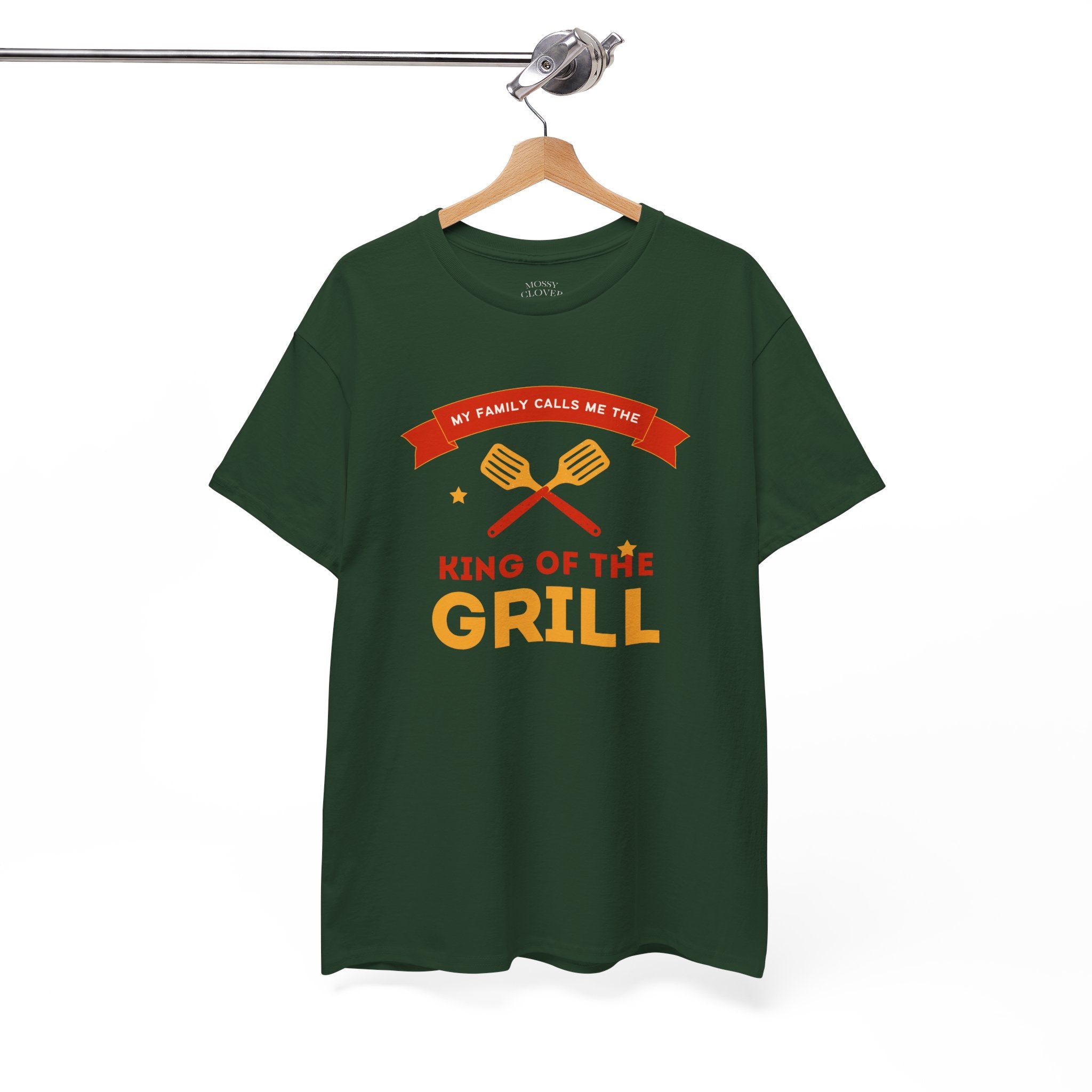 King of the Grill T-Shirt — My Family Calls Me The King of the Grill BBQ Tee