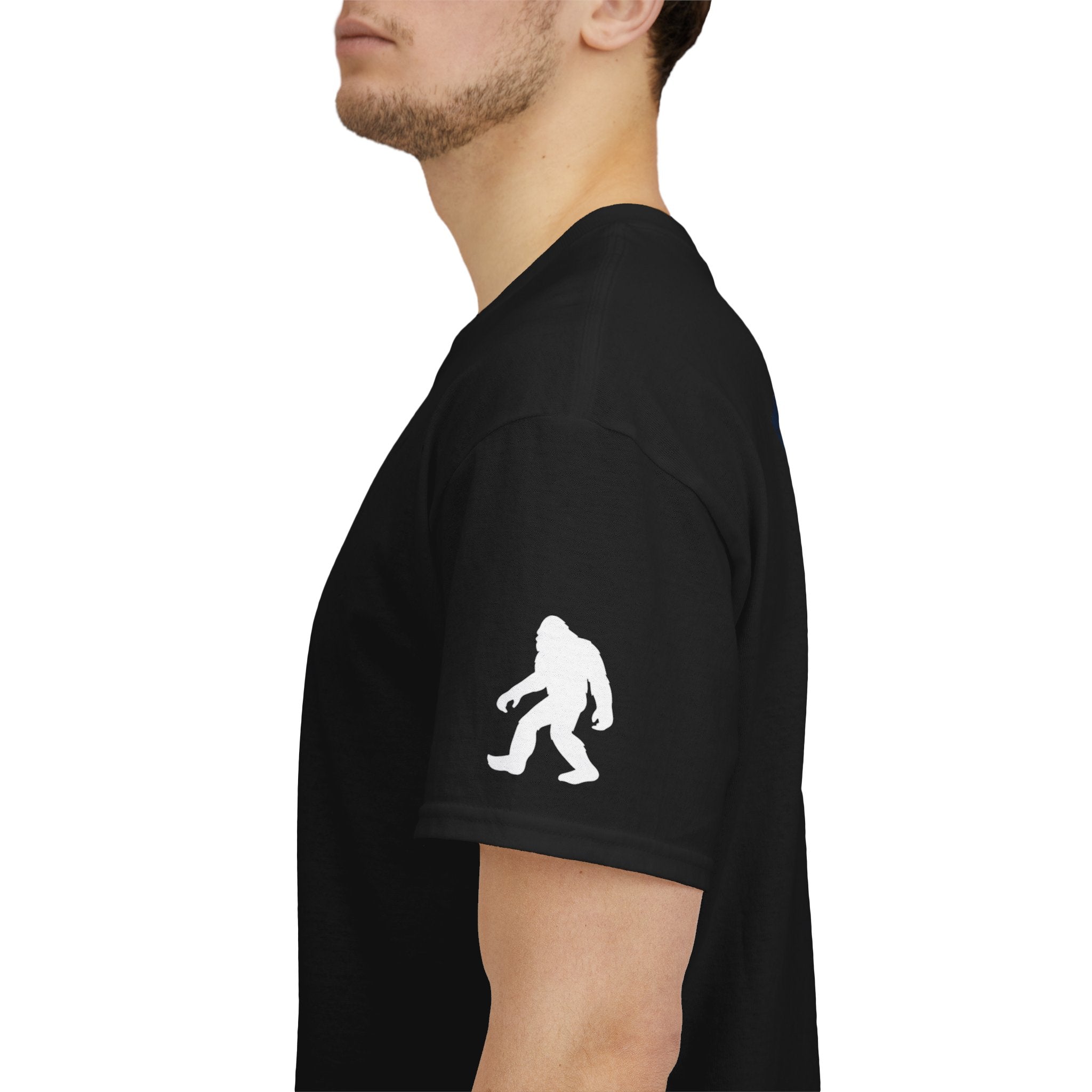 Patriotic Ape Tee — "American Dude" Graphic T-Shirt