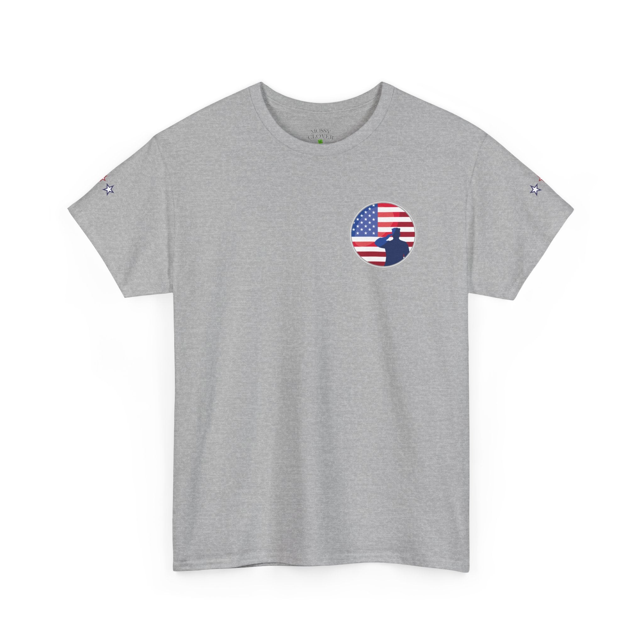 Thank You for Serving Tee — Patriotic American Flag Military Appreciation T-Shirt