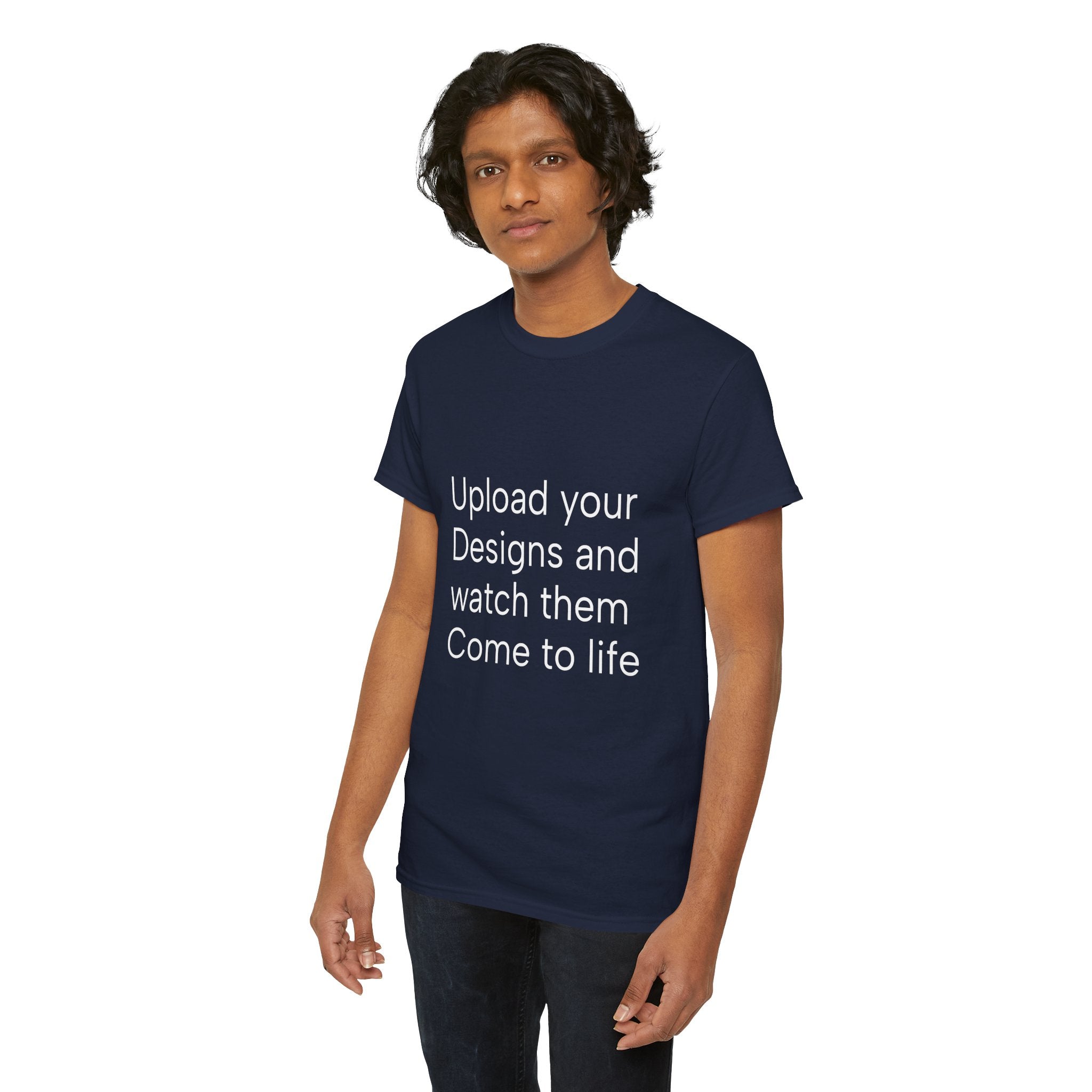 Customizable T‑Shirt – "Upload Your Designs and Watch Them Come to Life"