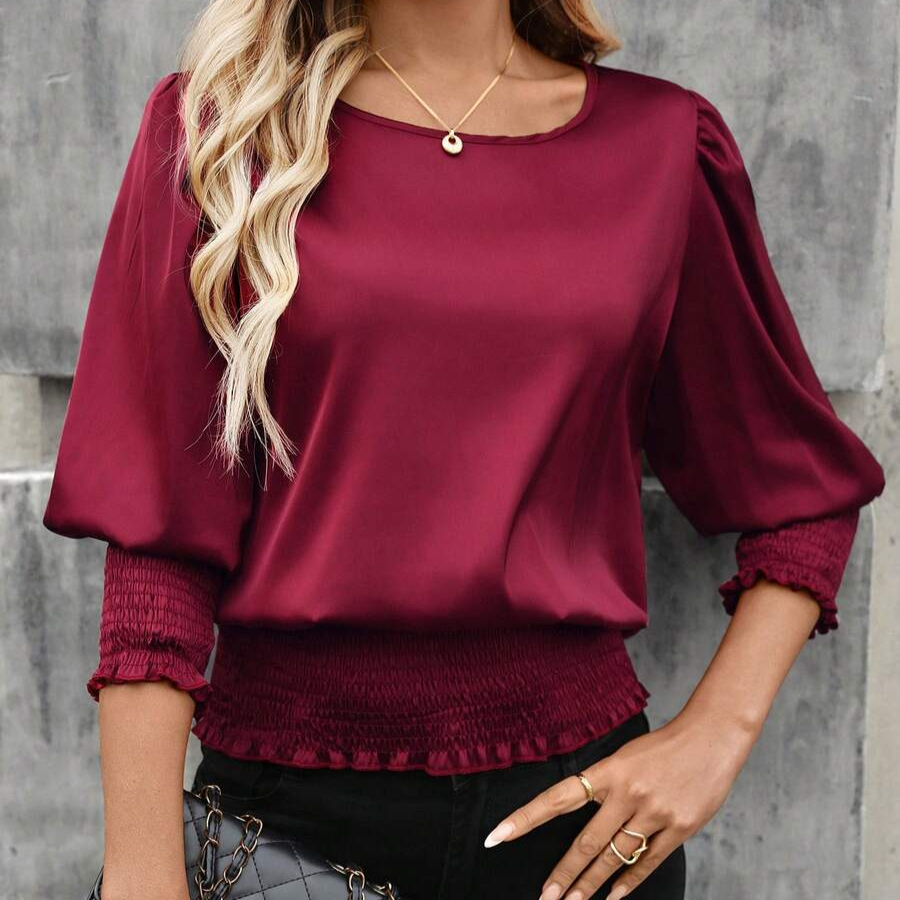 The Willow Gathered Blouse for Women