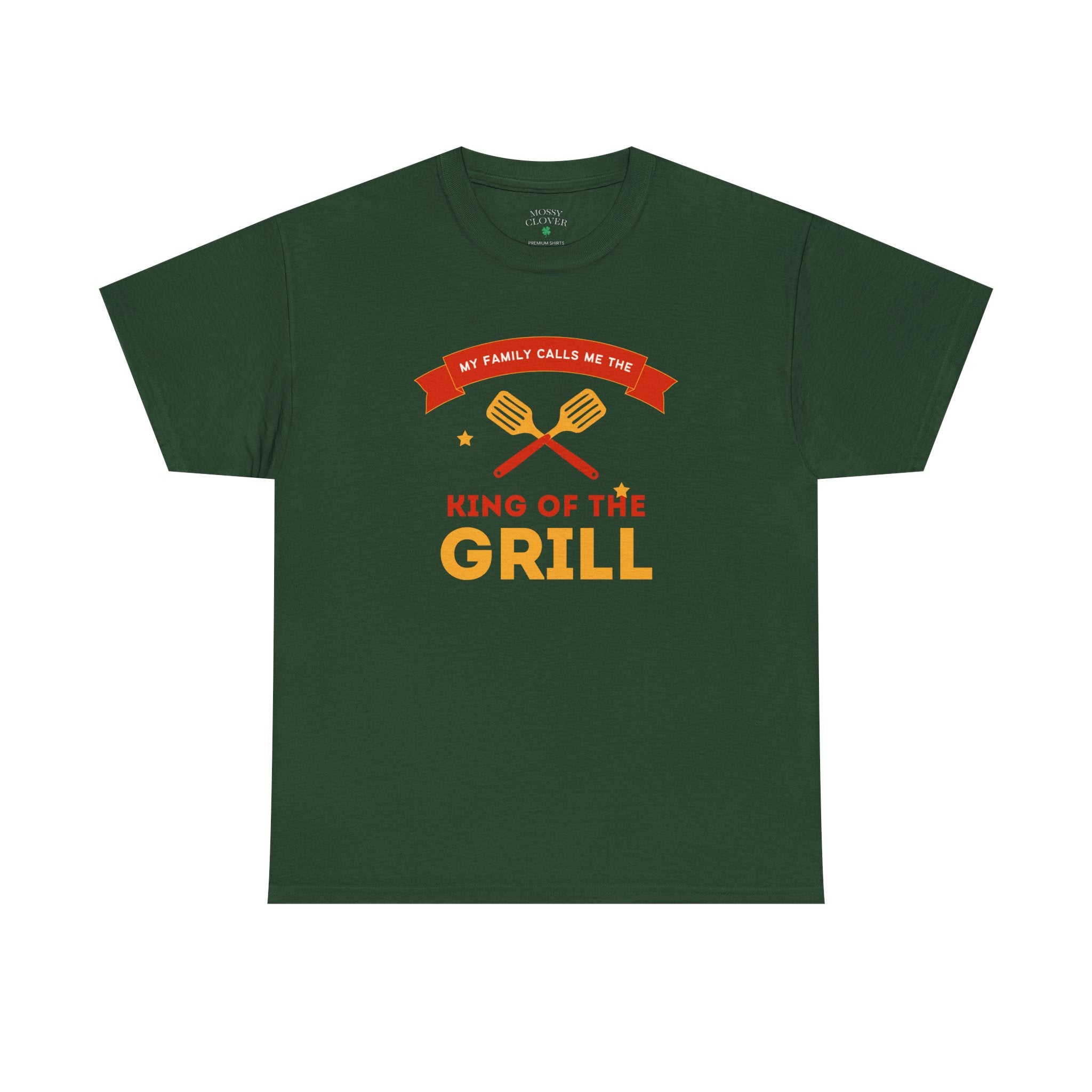 King of the Grill T-Shirt — My Family Calls Me The King of the Grill BBQ Tee