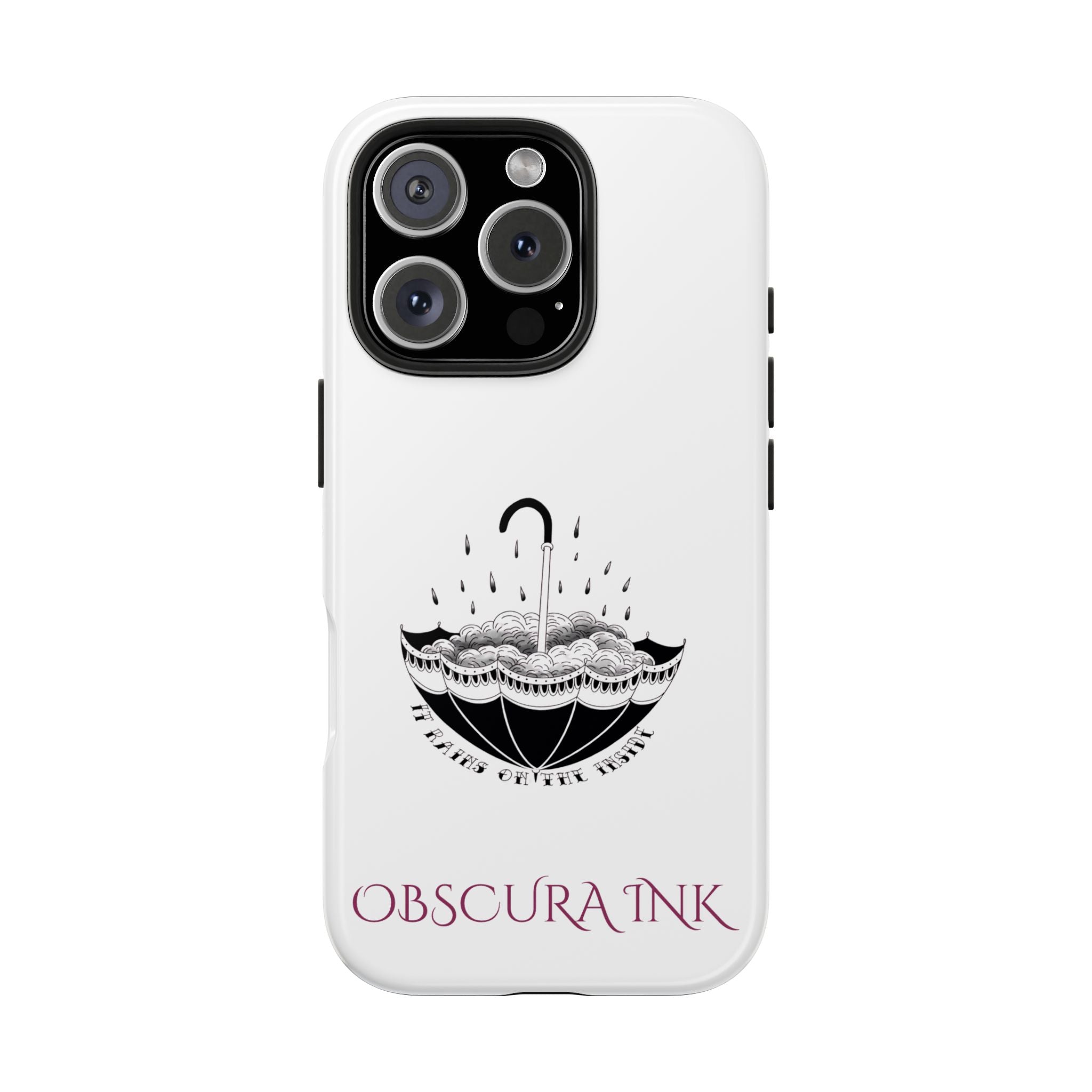 Tough Phone Case — Obscura Ink Shield Design