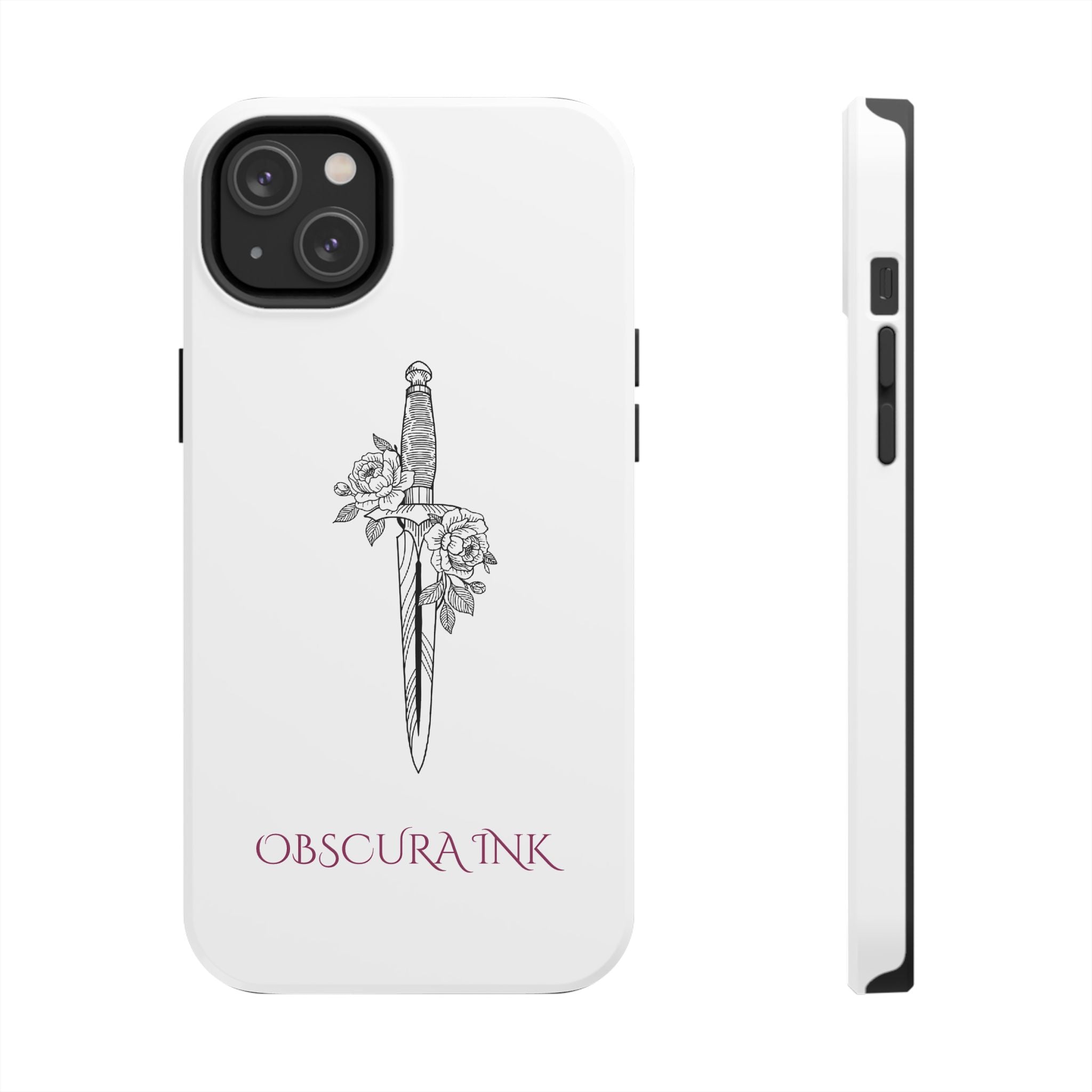 Tough Phone Case — Obscura Ink Shield Design