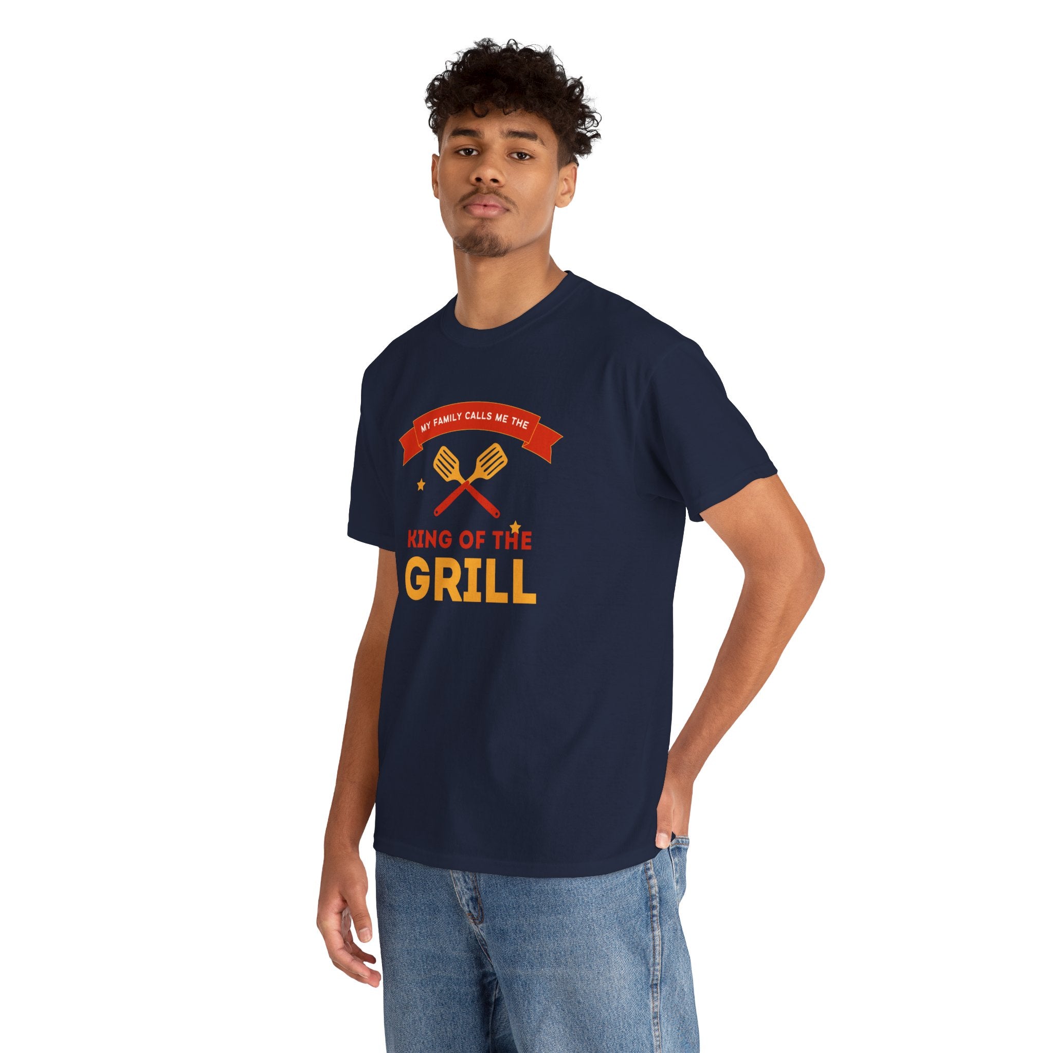 King of the Grill T-Shirt — My Family Calls Me The King of the Grill BBQ Tee