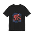Father's Best Holiday Job T-Shirt — Vintage Fishing Dad Christmas Tee