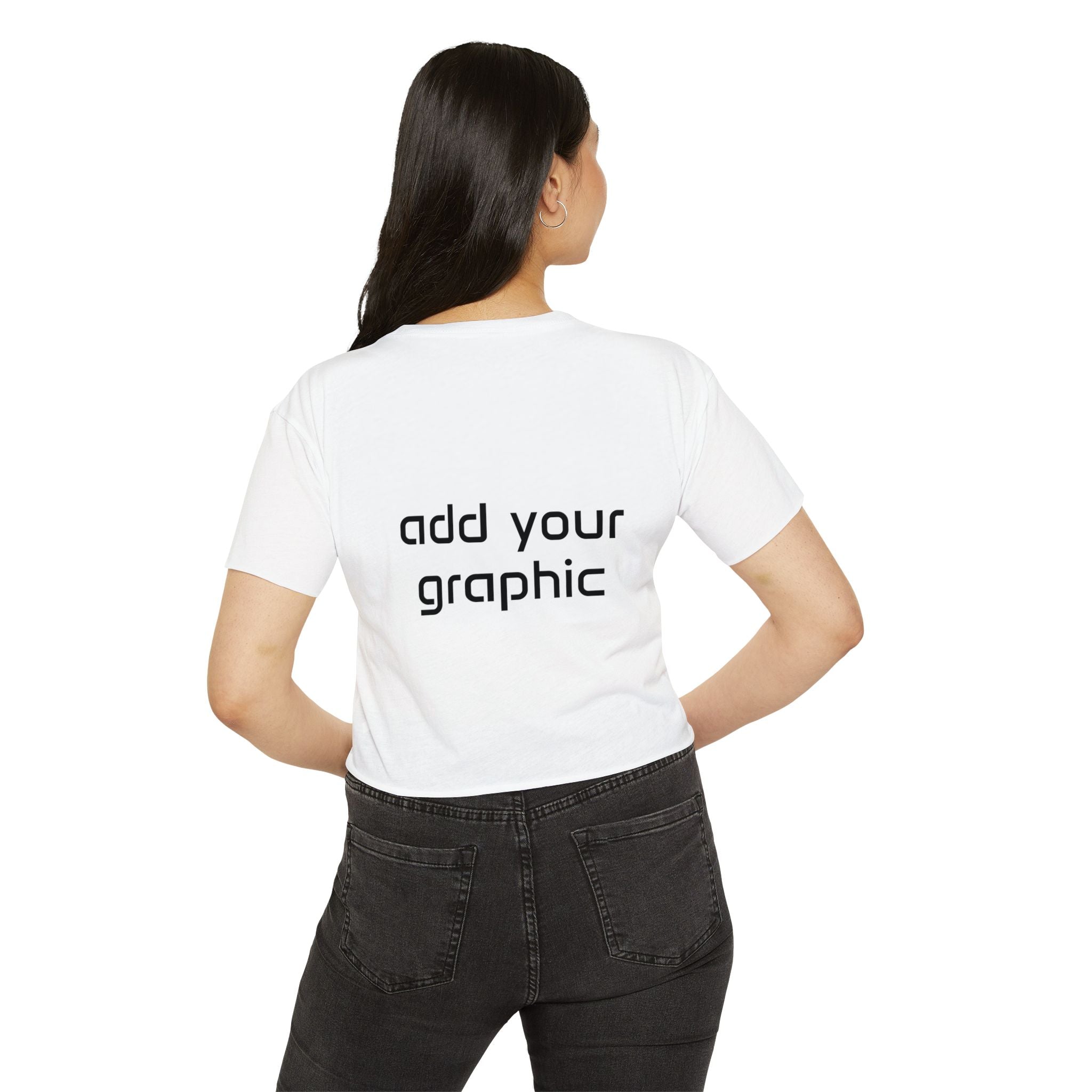 Women's Festival Crop Top — Customizable Graphic Crop Tee
