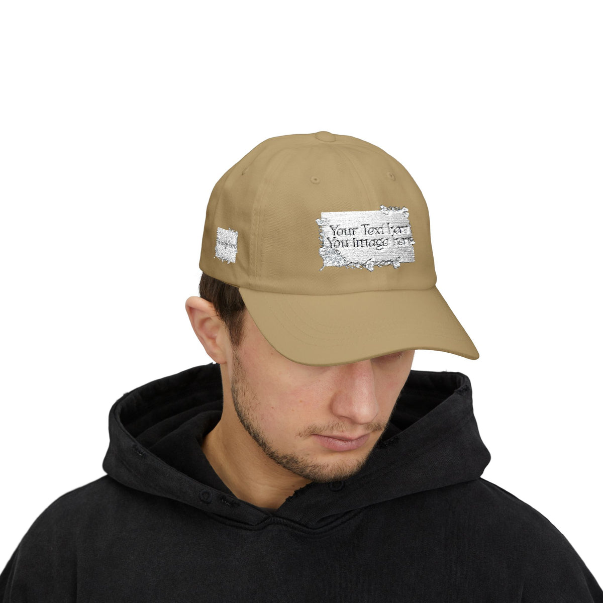 Minimal 'Print it your way' Embroidered Hat