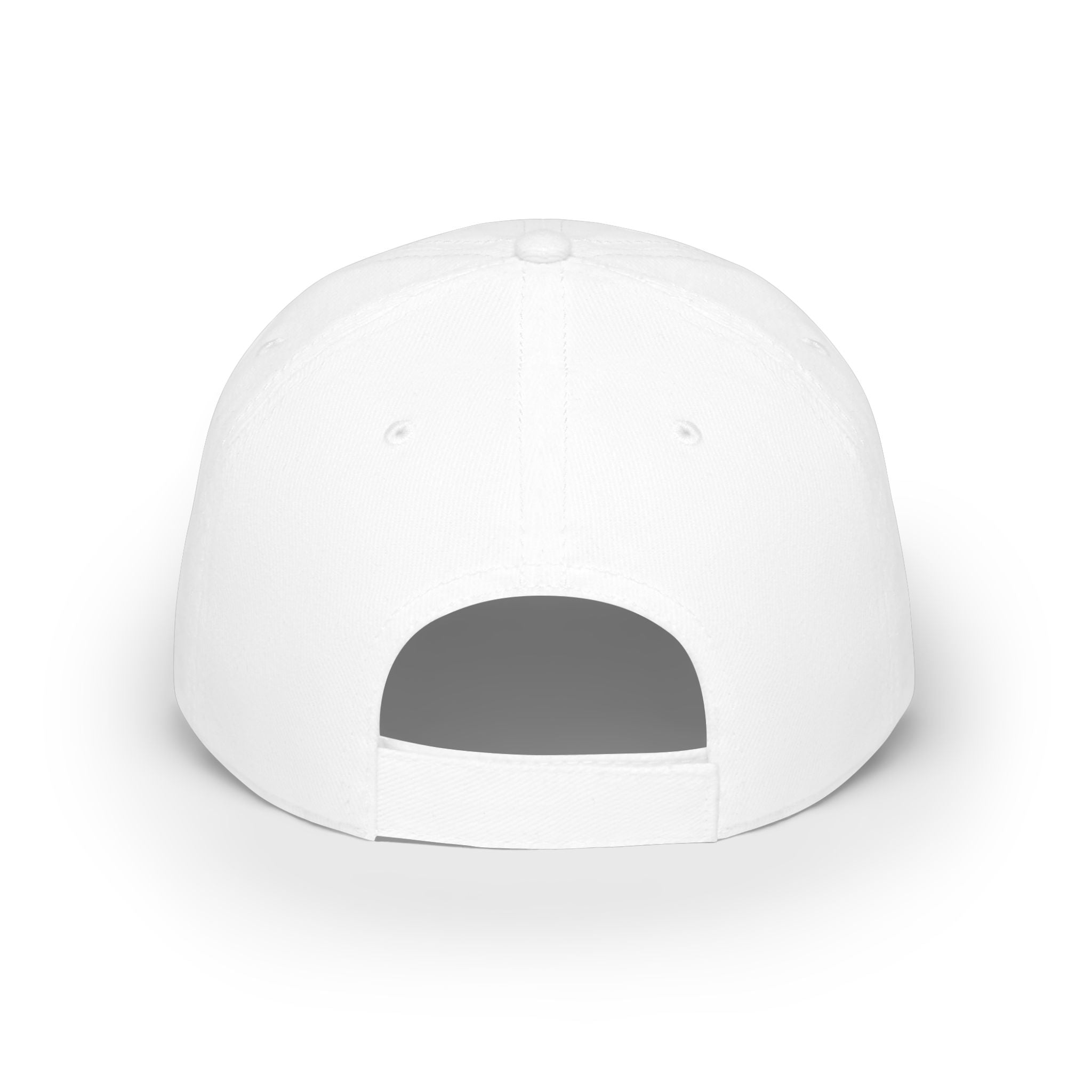 Fishing Dad Low Profile Baseball Cap — 'DAD' Silhouette Hat for Father's Day & Outdoors