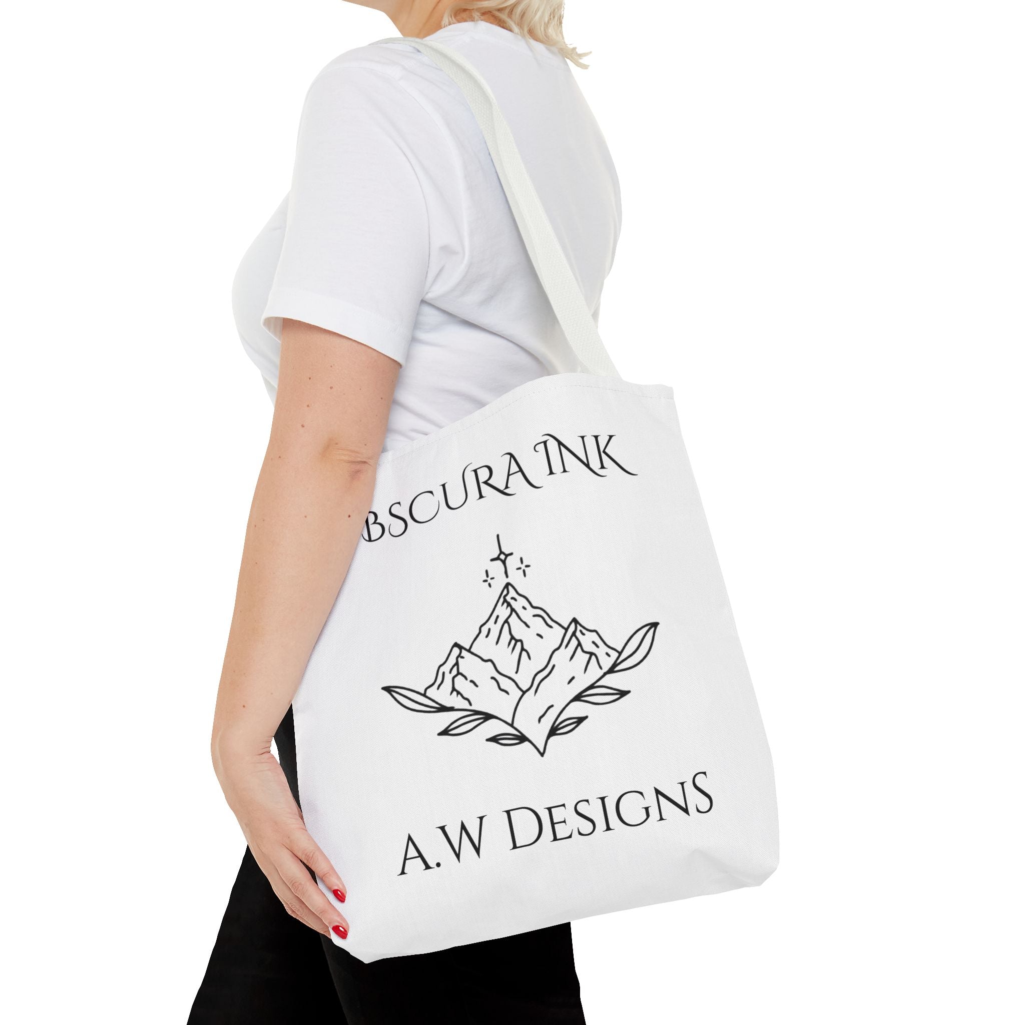 Obscura Ink Compass Tote Bag — Gothic Star Logo Canvas Tote