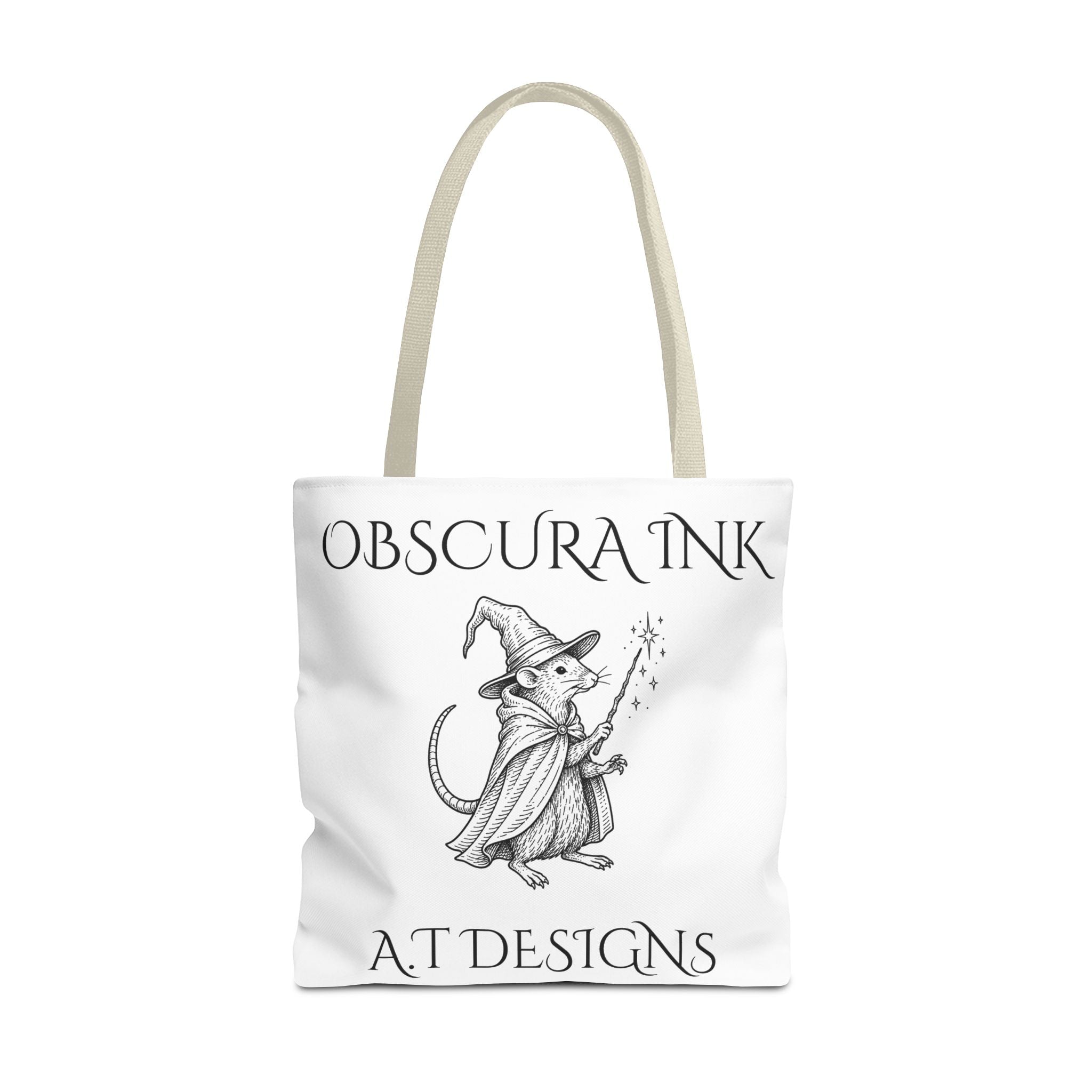 Obscura Ink Compass Tote Bag — Gothic Star Logo Canvas Tote