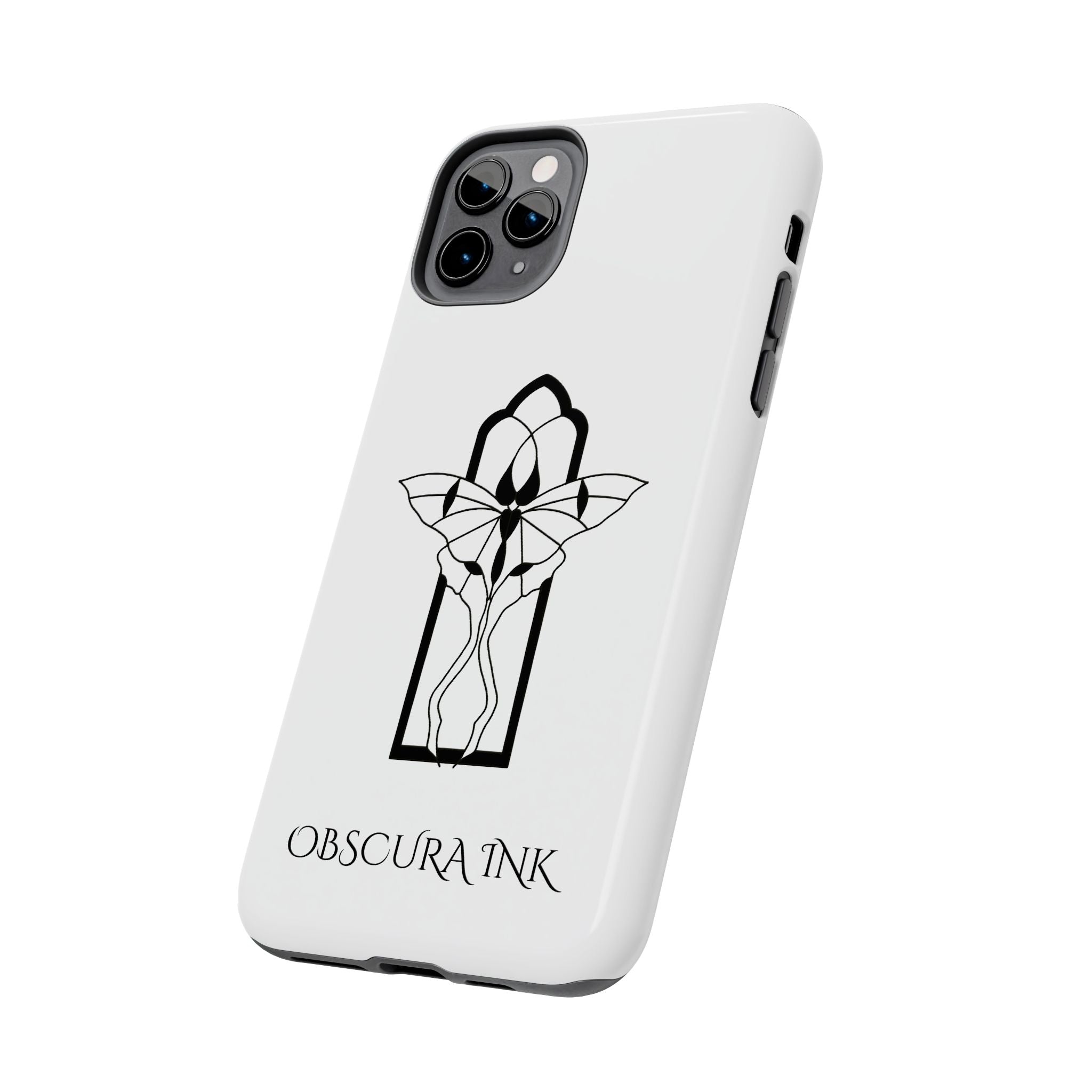 Tough Phone Case — Obscura Ink Shield Design