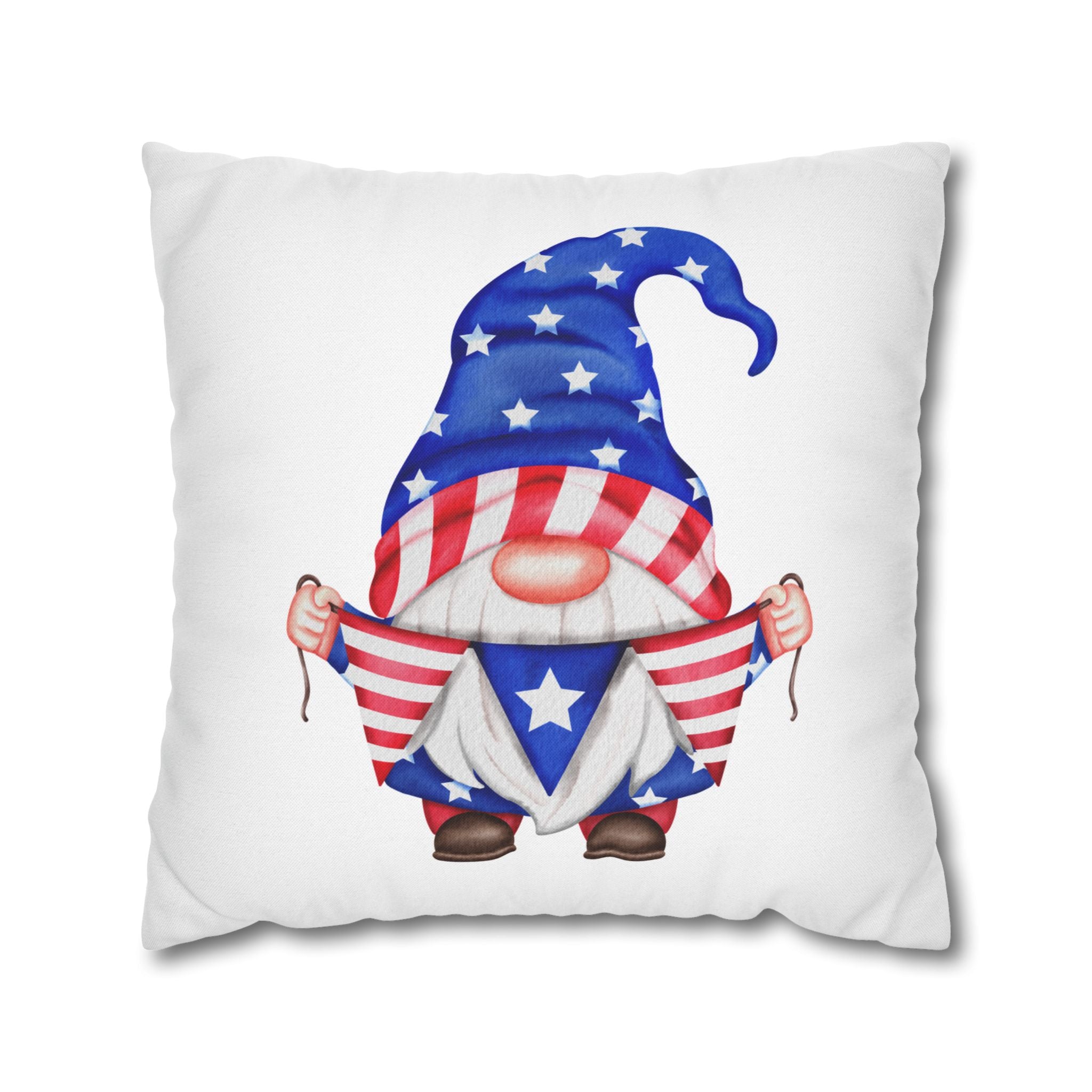 Spun Polyester Square Pillowcase