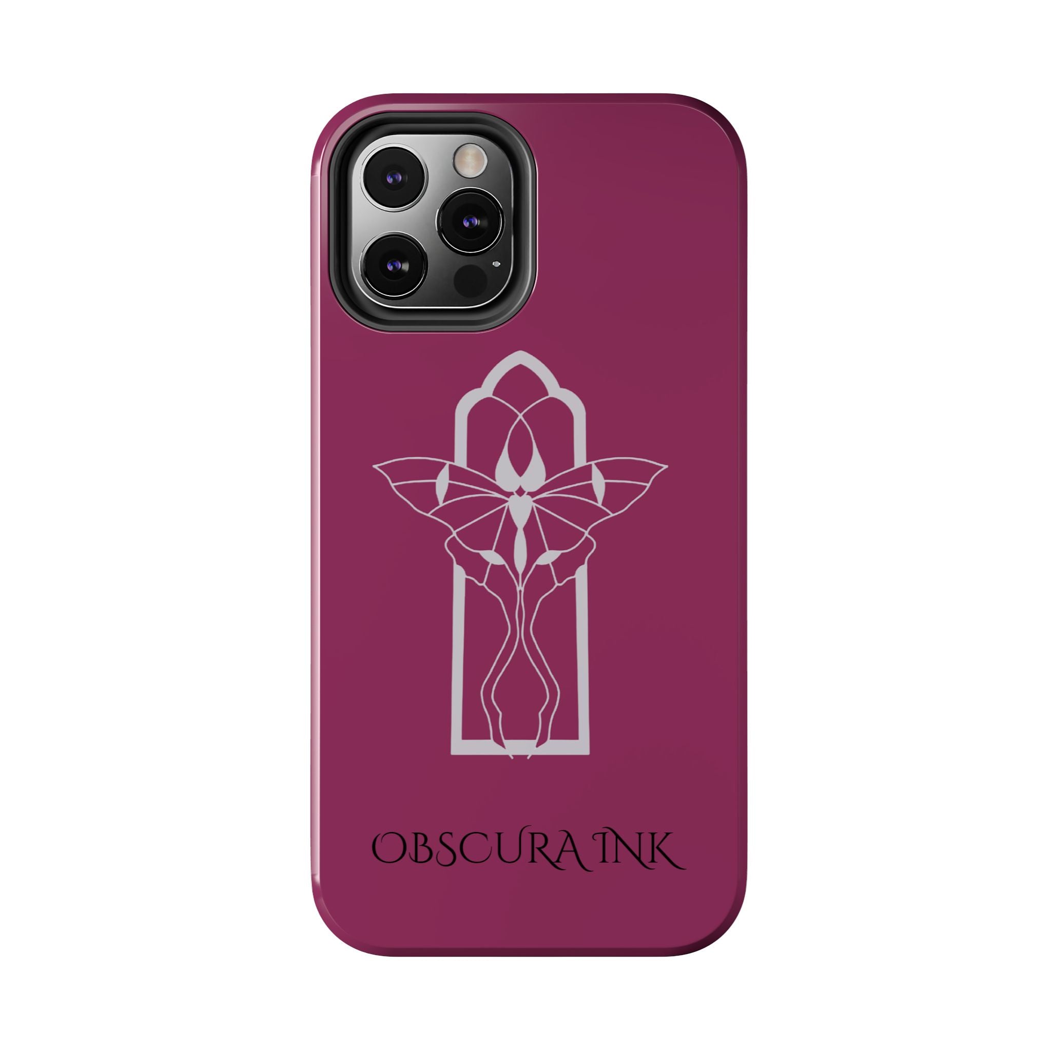 Tough Phone Case — Obscura Ink Shield Design