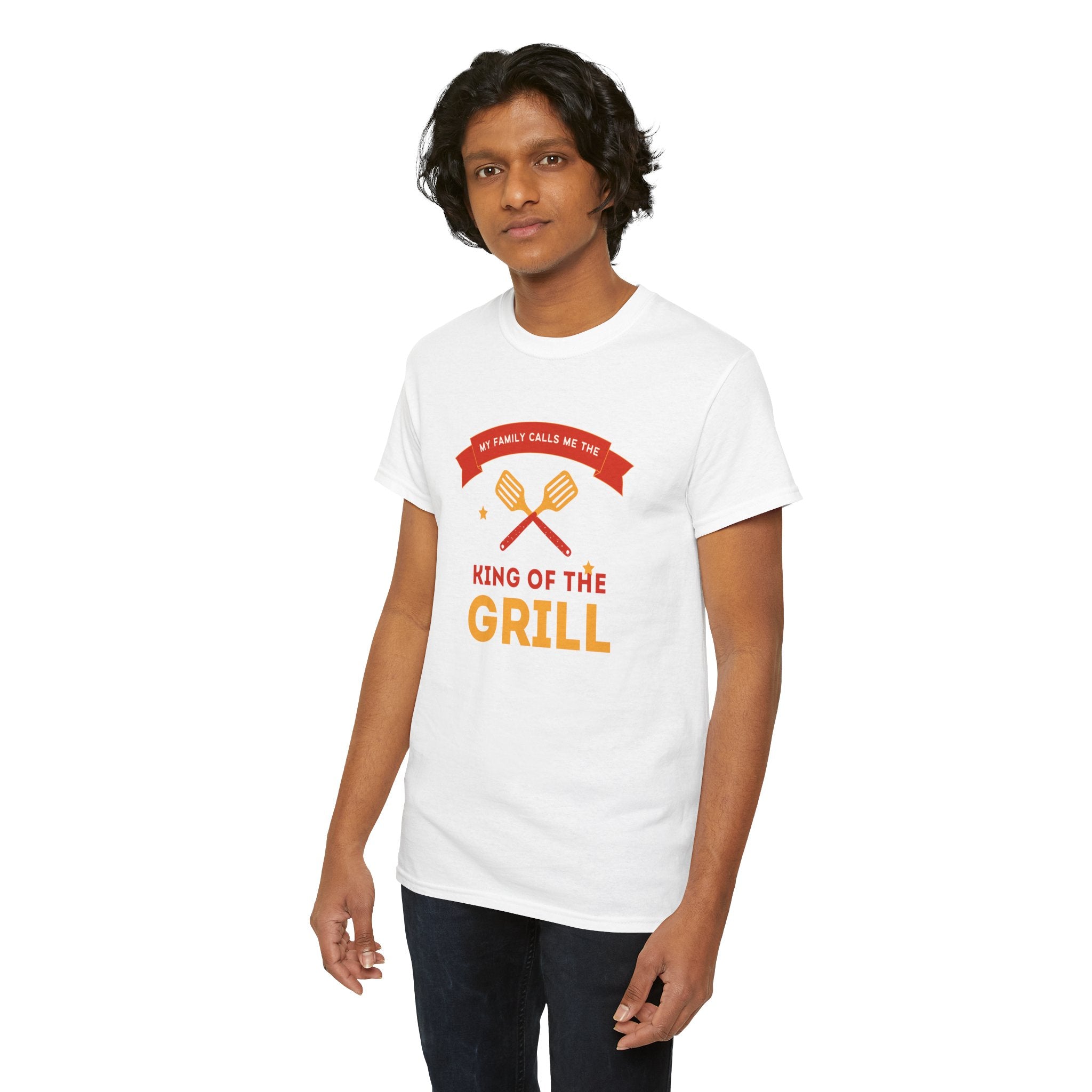 King of the Grill T-Shirt — My Family Calls Me The King of the Grill BBQ Tee