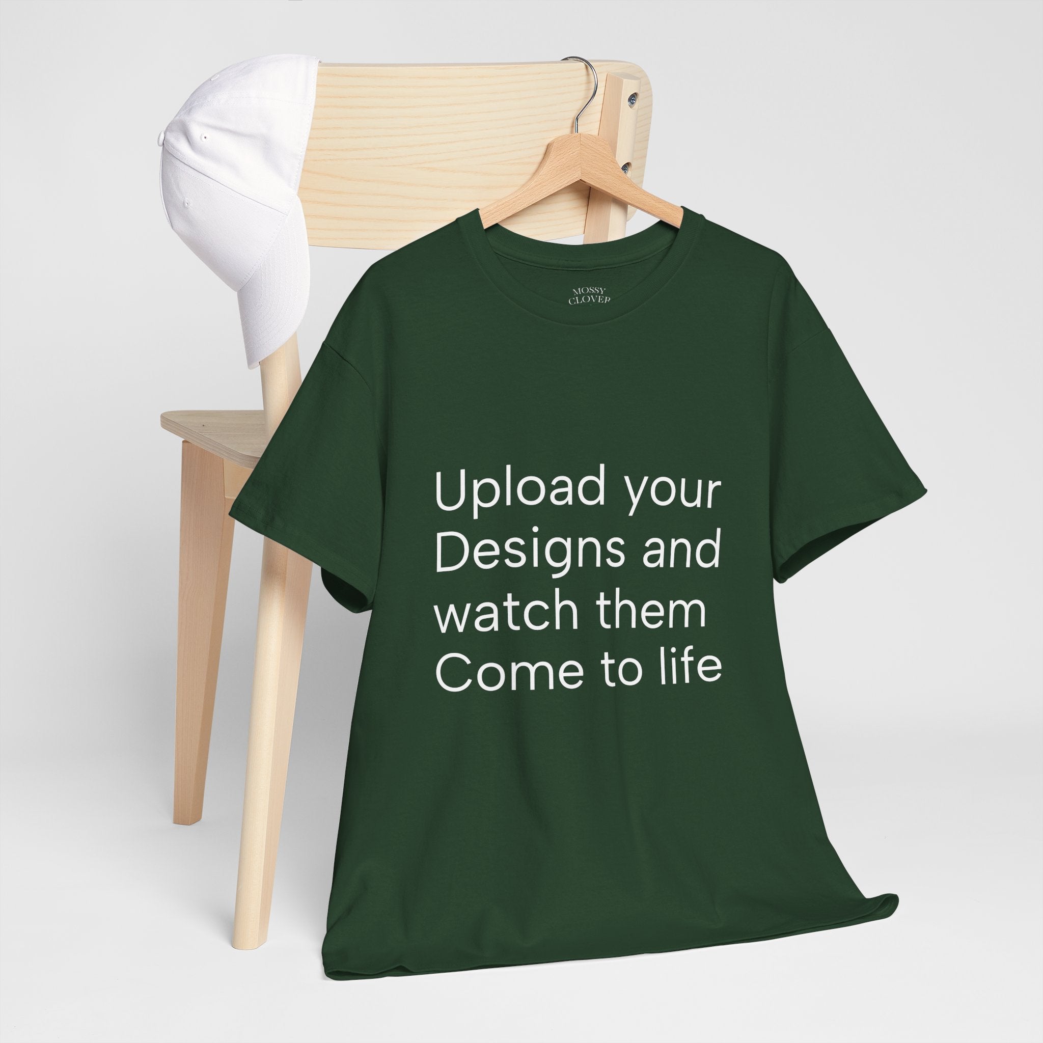 Customizable T‑Shirt – "Upload Your Designs and Watch Them Come to Life"