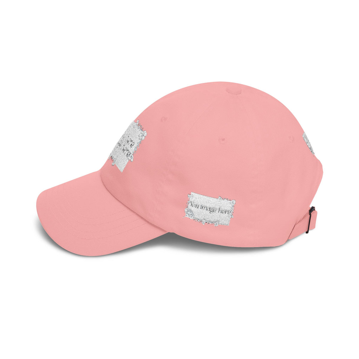 Minimal 'Print it your way' Embroidered Hat