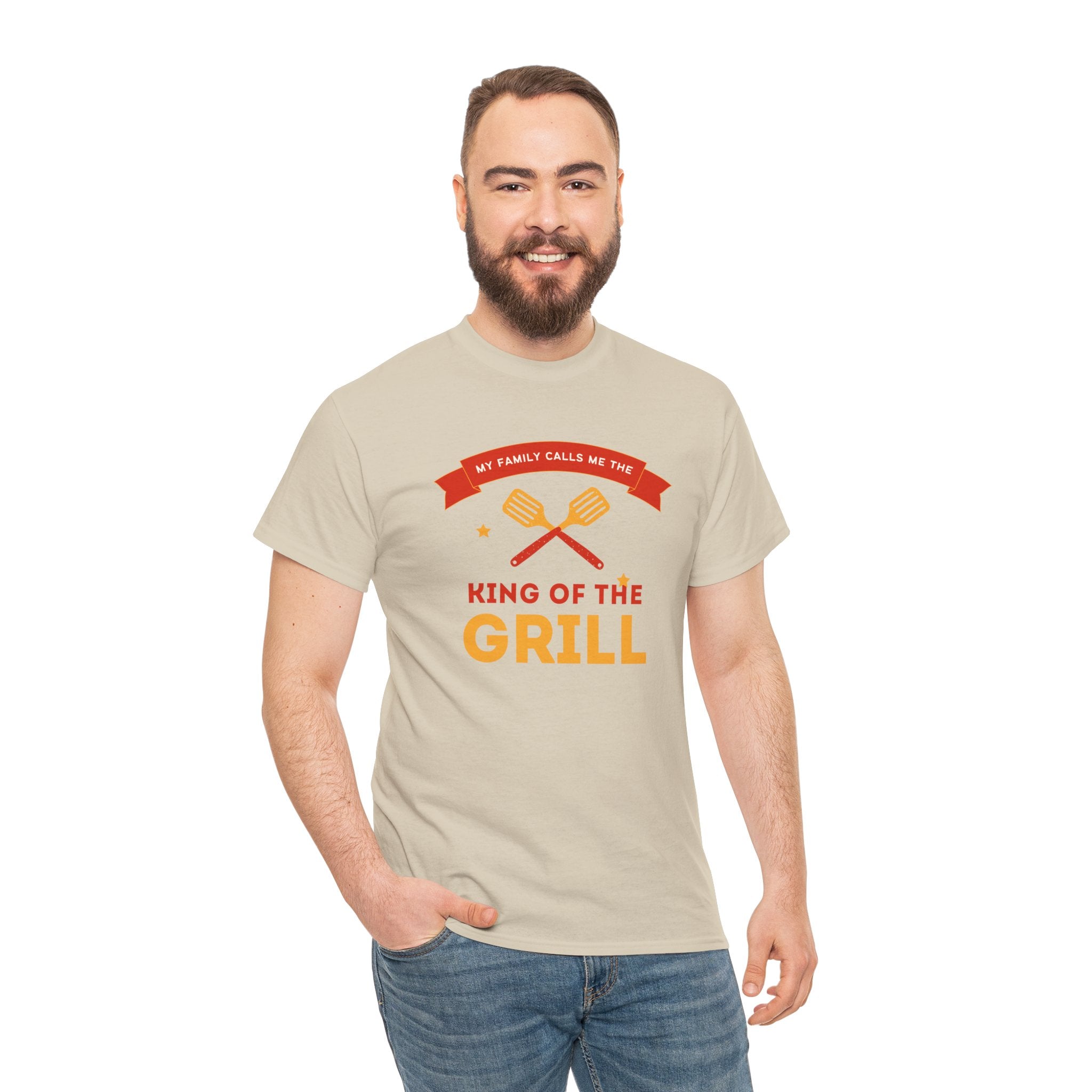King of the Grill T-Shirt — My Family Calls Me The King of the Grill BBQ Tee