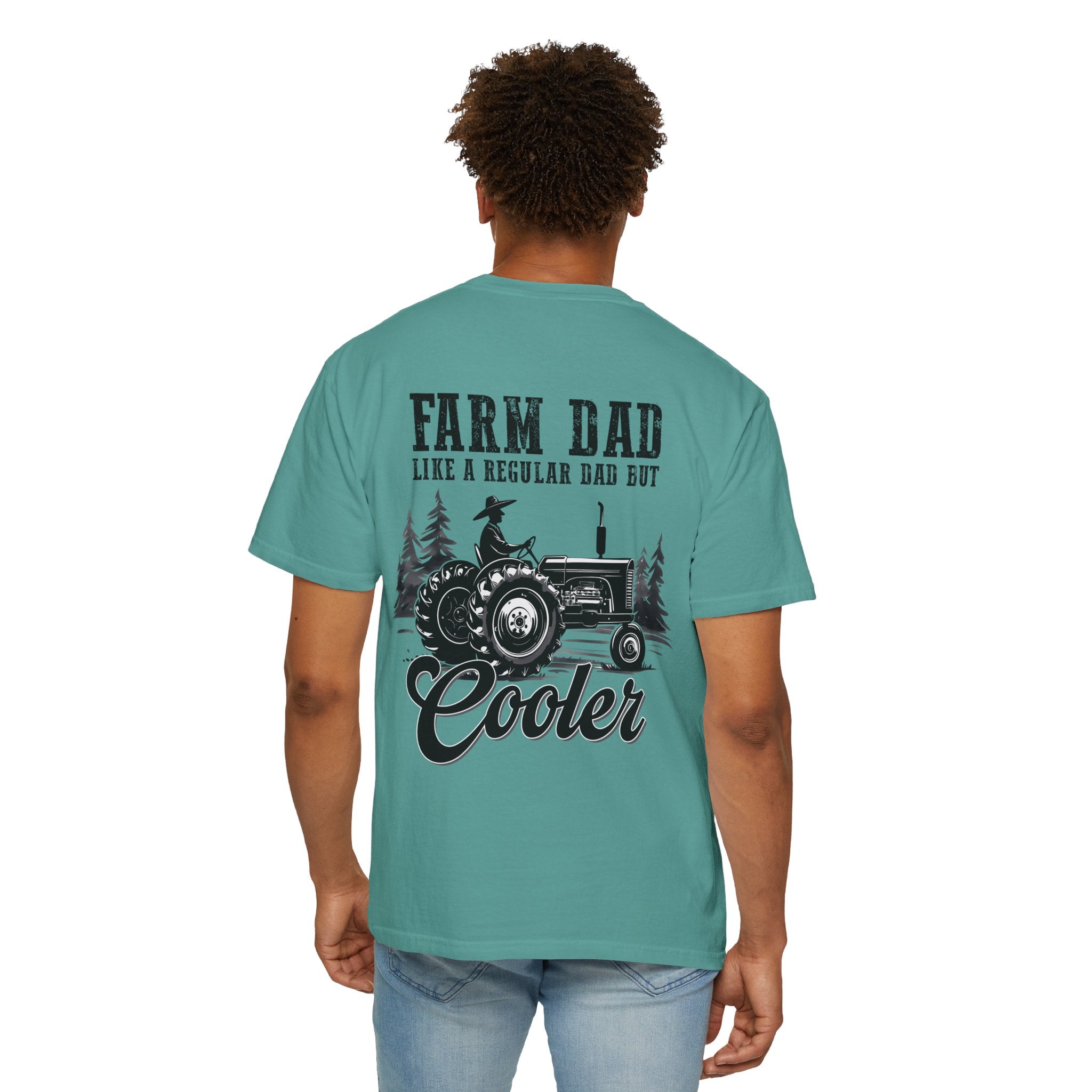 Farmer Dad T-Shirt — Rustic Farm Animals Graphic Tee