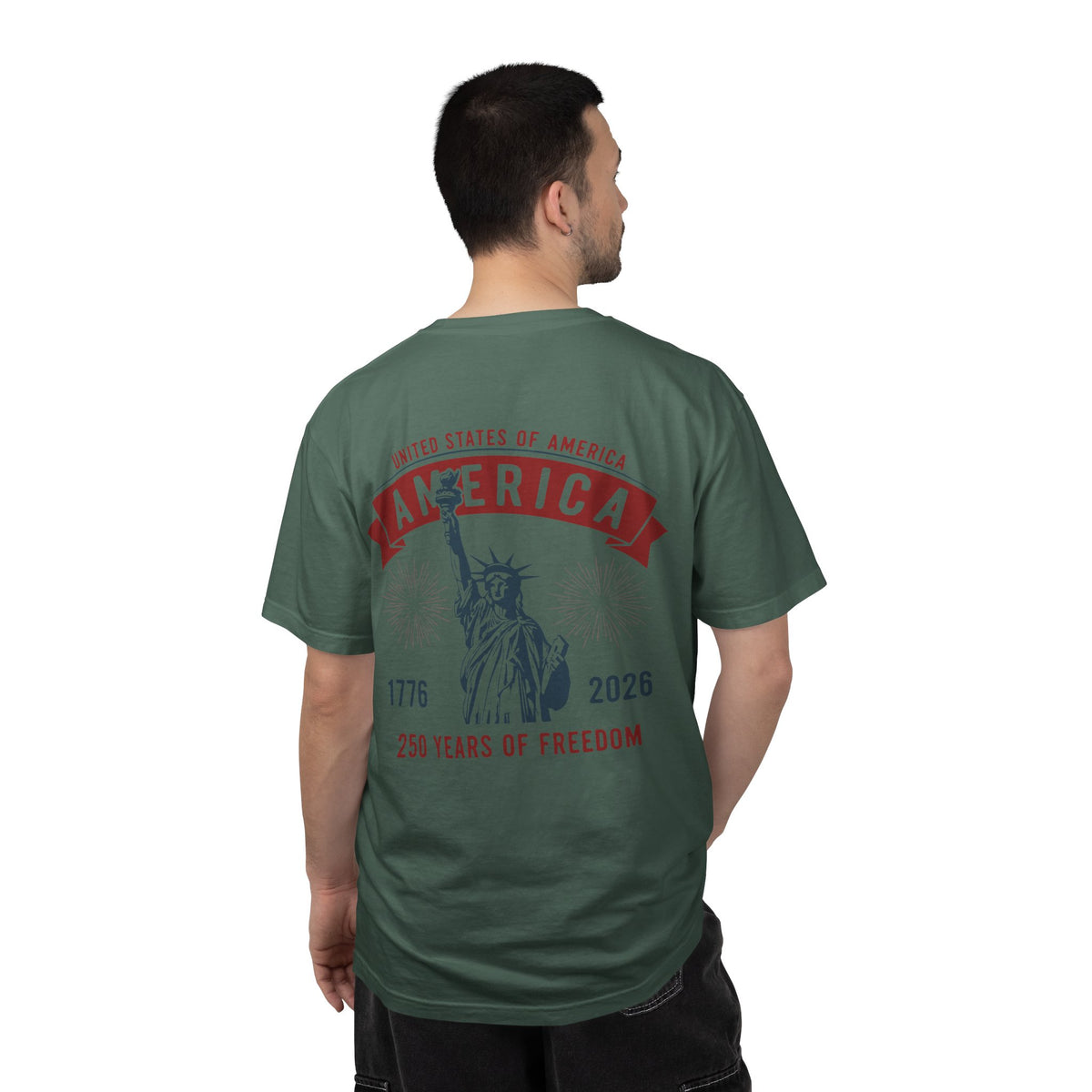 USA 250 Yrs ~ Unisex Garment-Dyed T-shirt