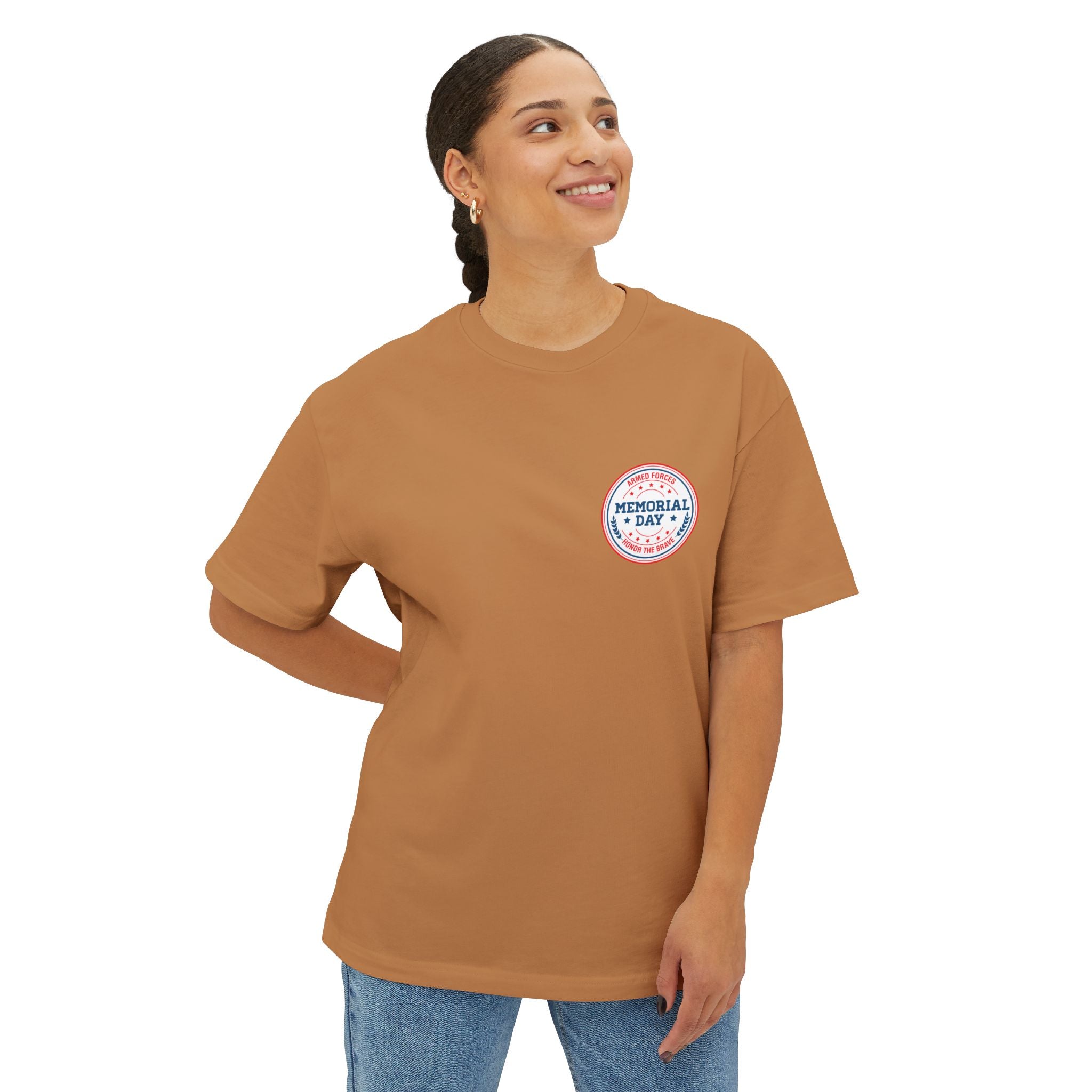 Memorial Day Tribute Tee — Veterans Cemetery Silhouette Patriotic T-Shirt