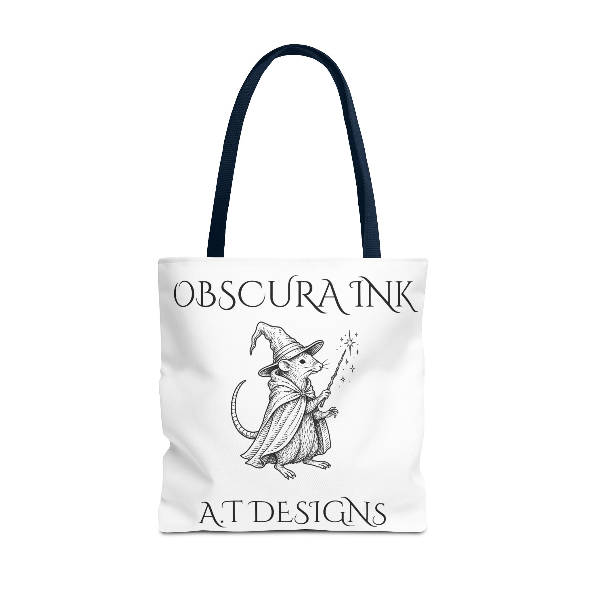 Obscura Ink Compass Tote Bag — Gothic Star Logo Canvas Tote