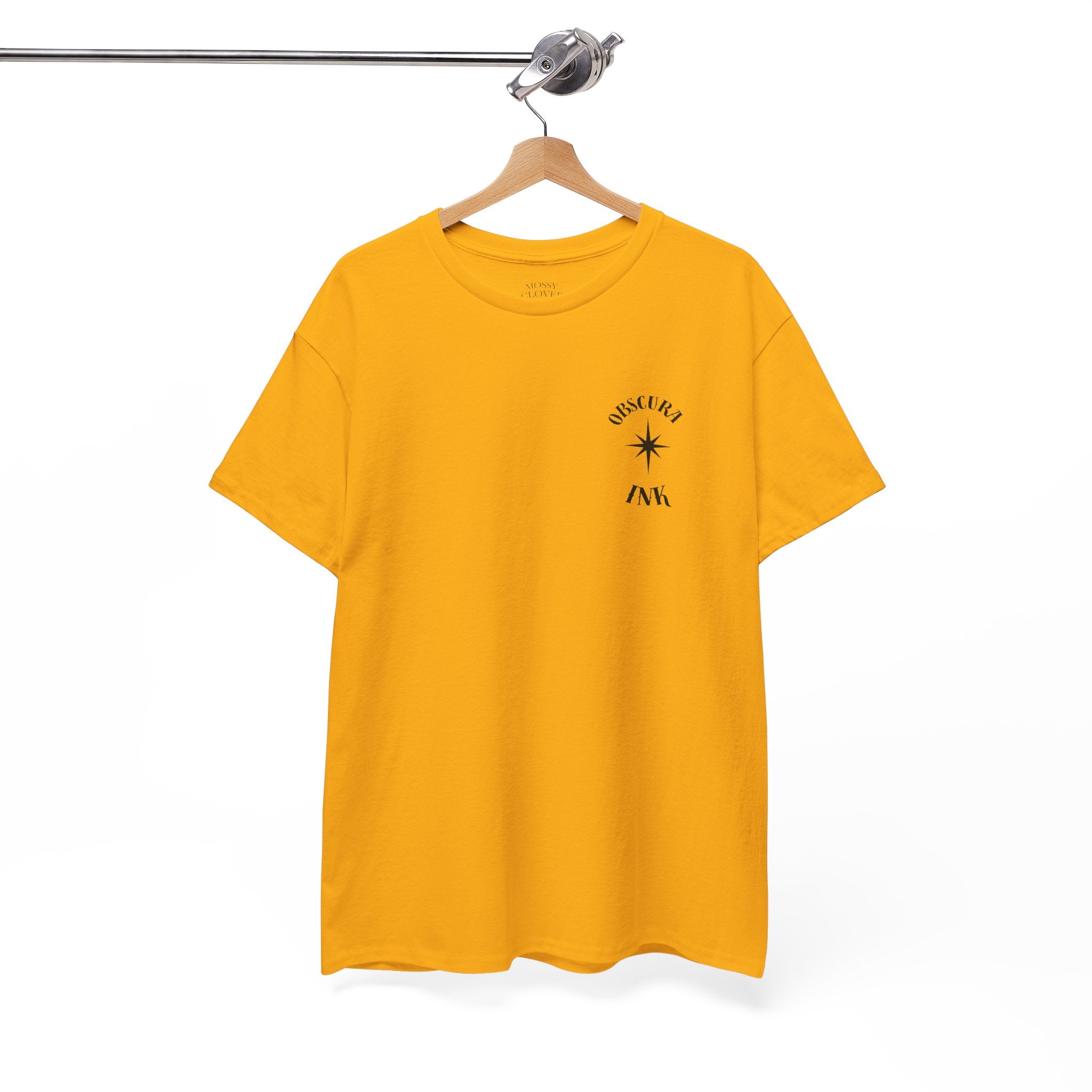 Shield Floral Tee — Obscura Ink Graphic T‑Shirt