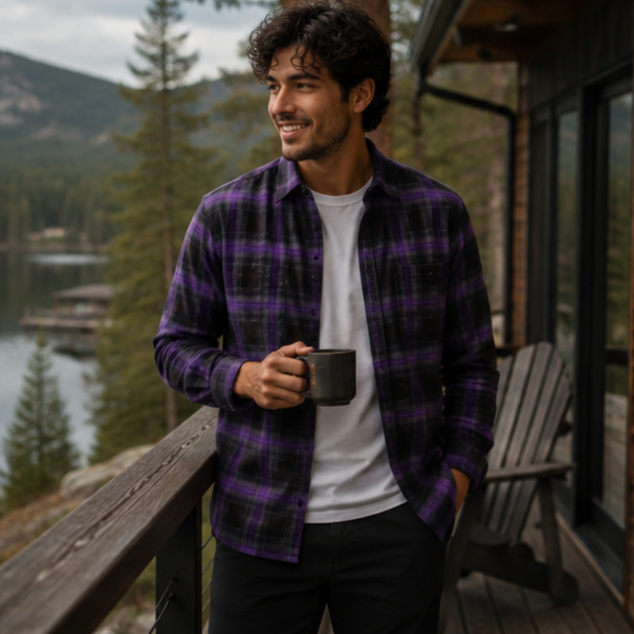 The Ridgeline Plaid Shirt for Men