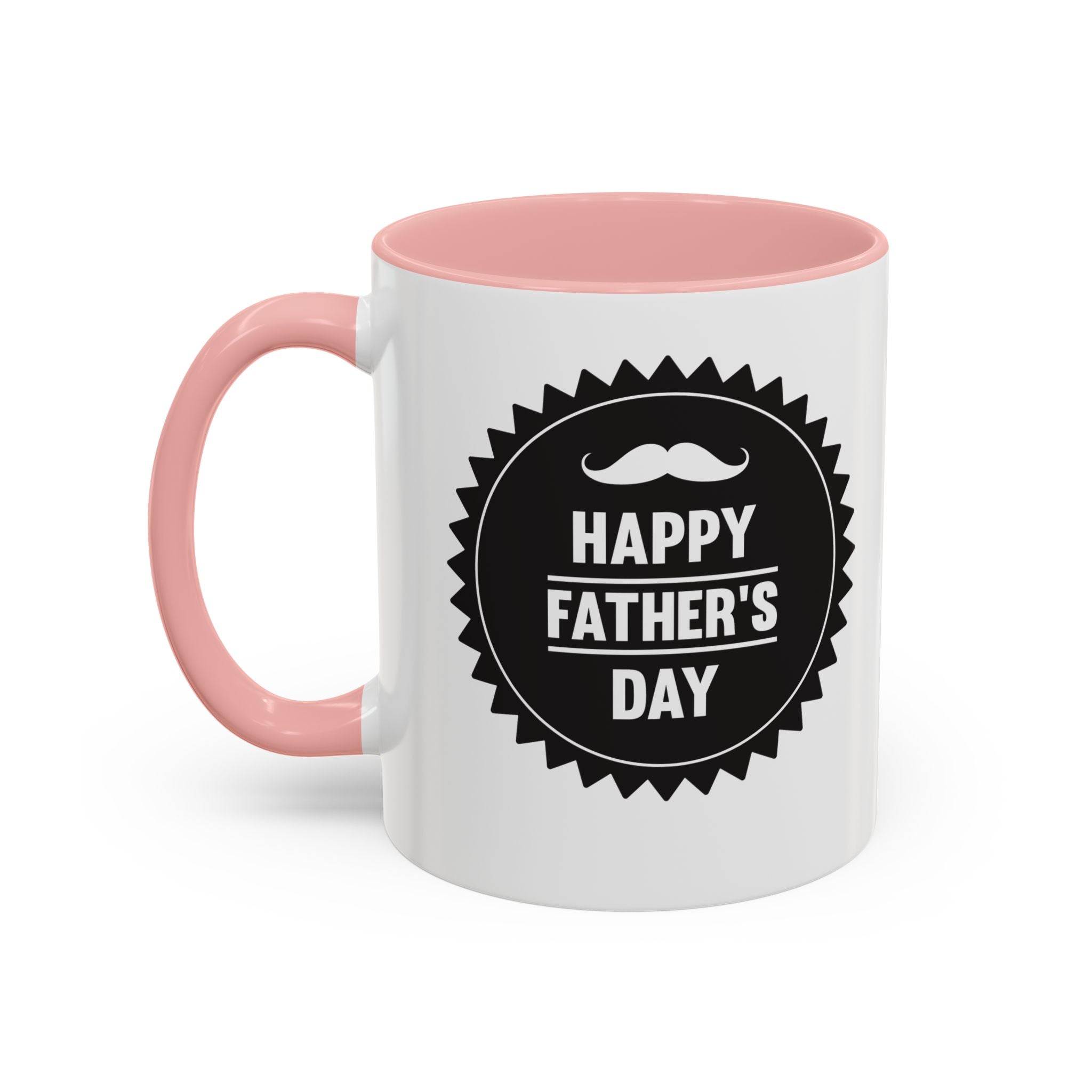 Fatherhood Coffee Mug – Vintage Hands Embrace 11/15oz Accent Mug (Best Dad Gift)